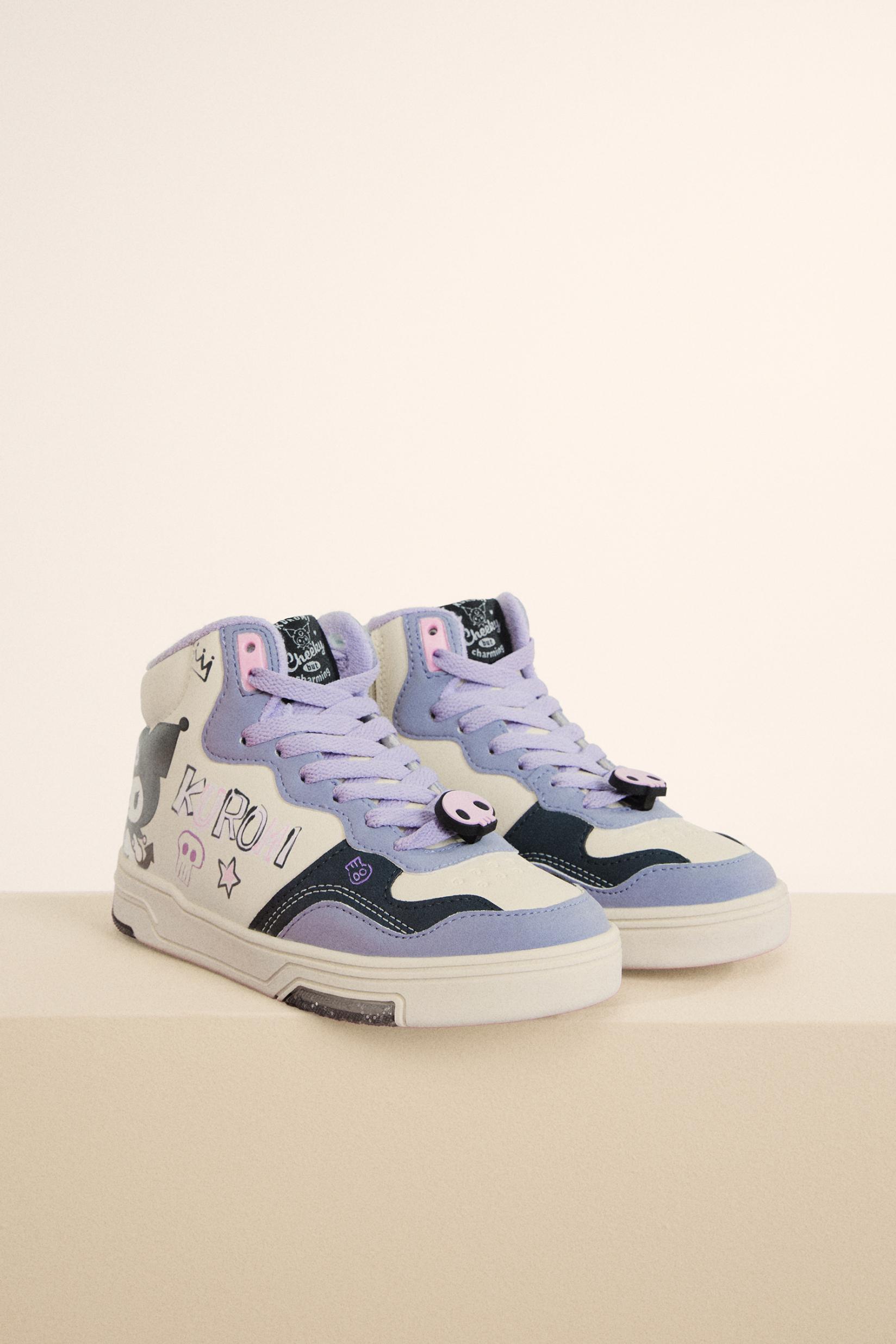 Kuromi Hello Kitty ©SANRIO ankle sneaker — MULTI-COLOURED