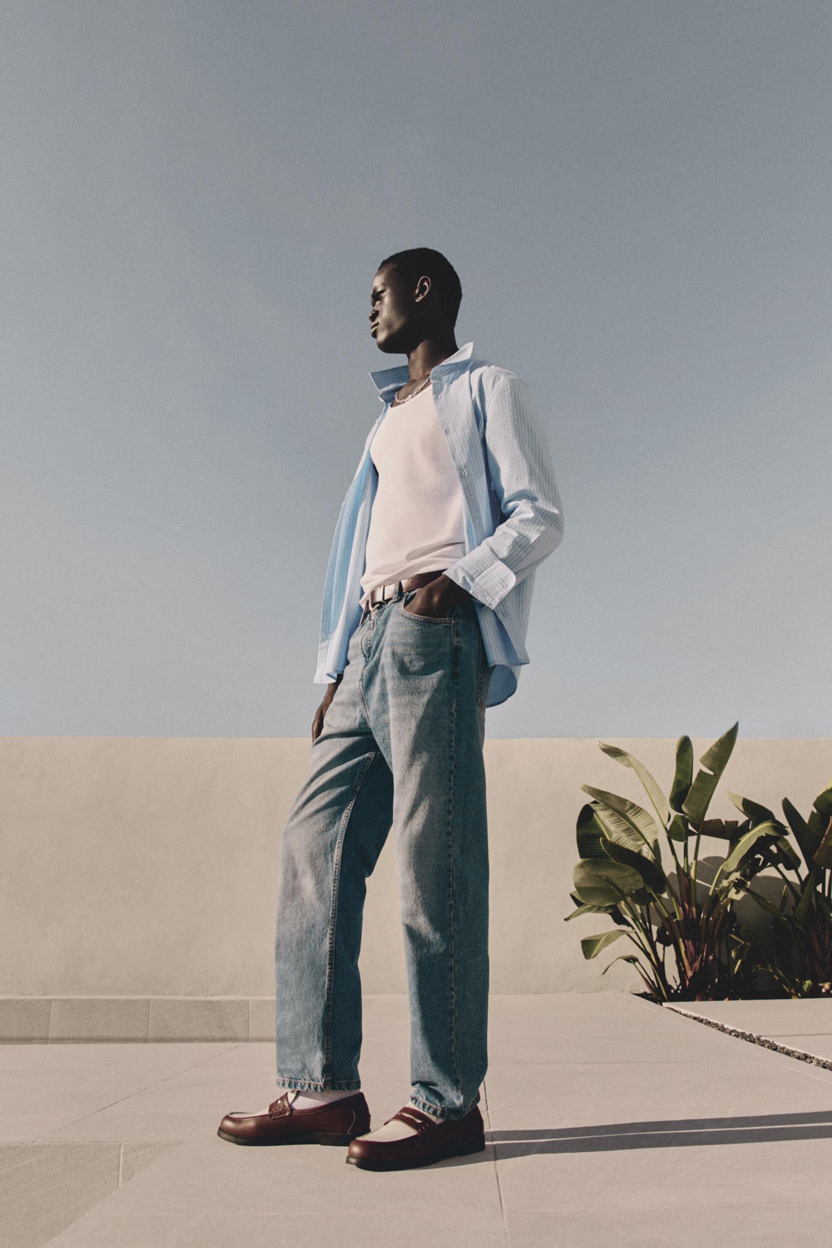 Oxford shirt — PALE BLUE