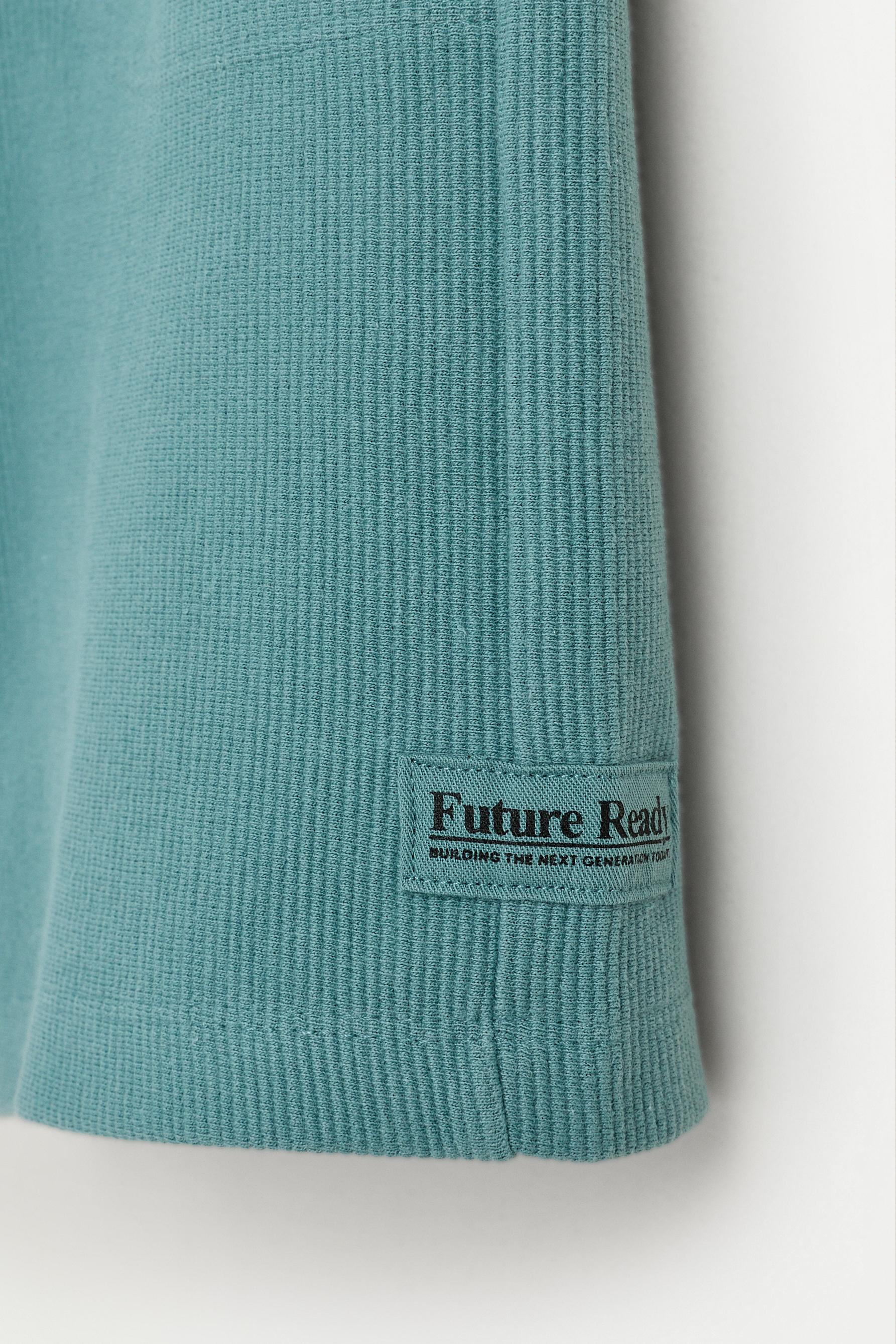 Ottoman Bermuda shorts — FADED GREEN