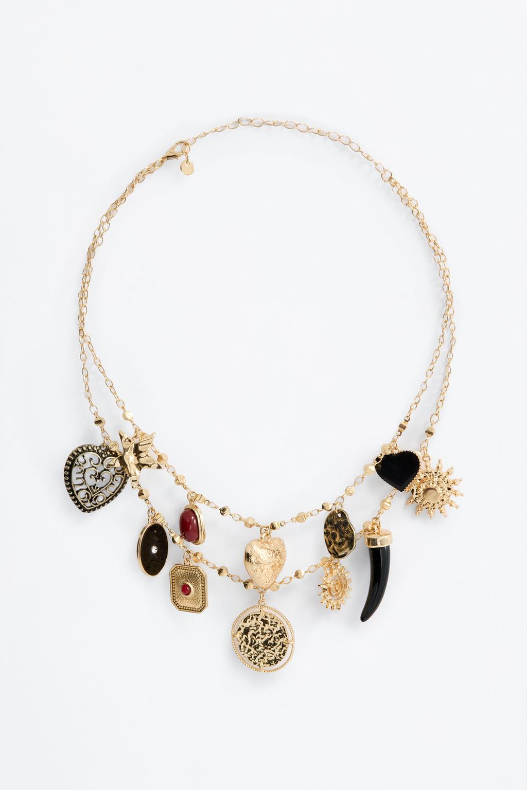 Collar múltiple charms