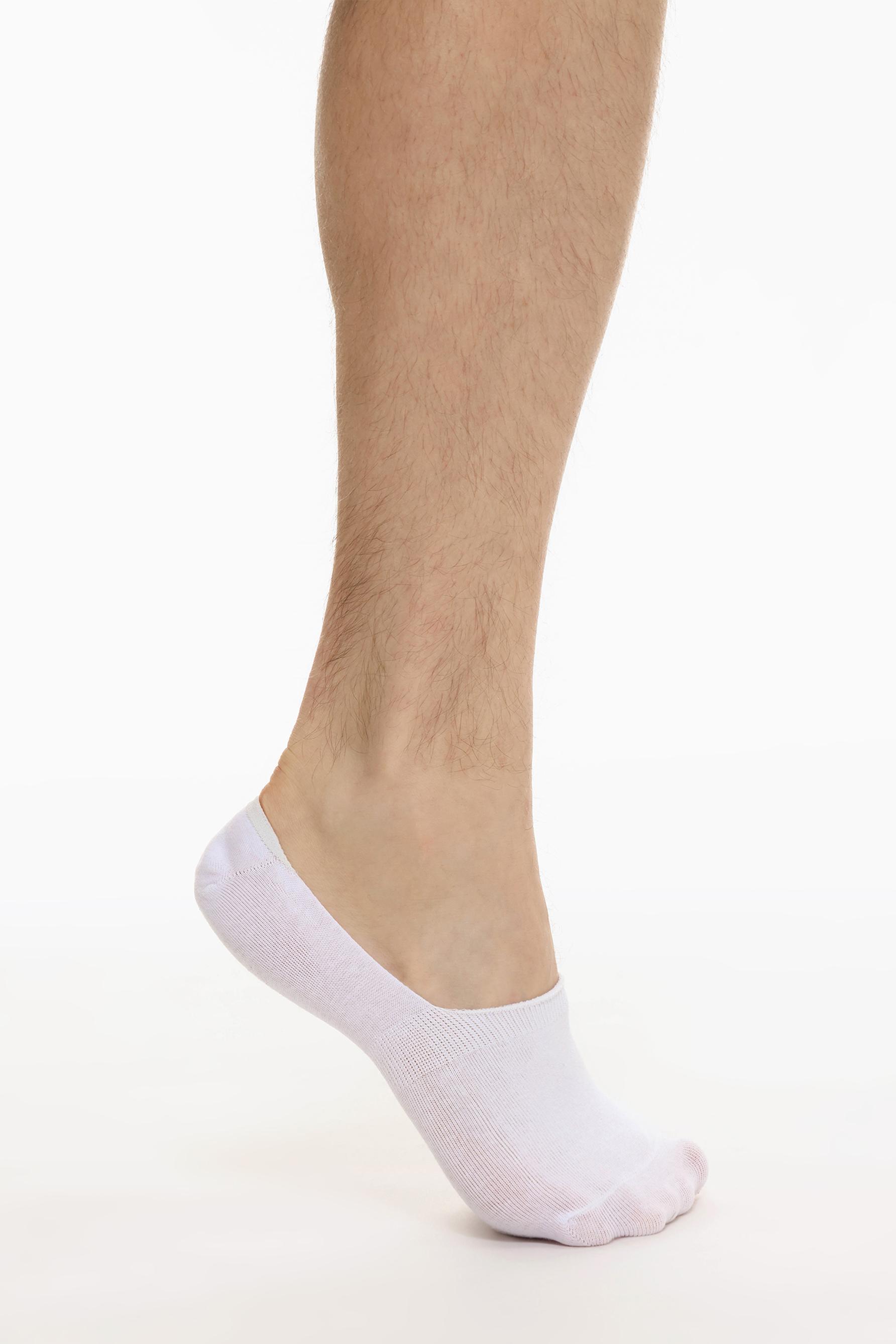 Basic No-Show Socks (5-Pack) — GREY