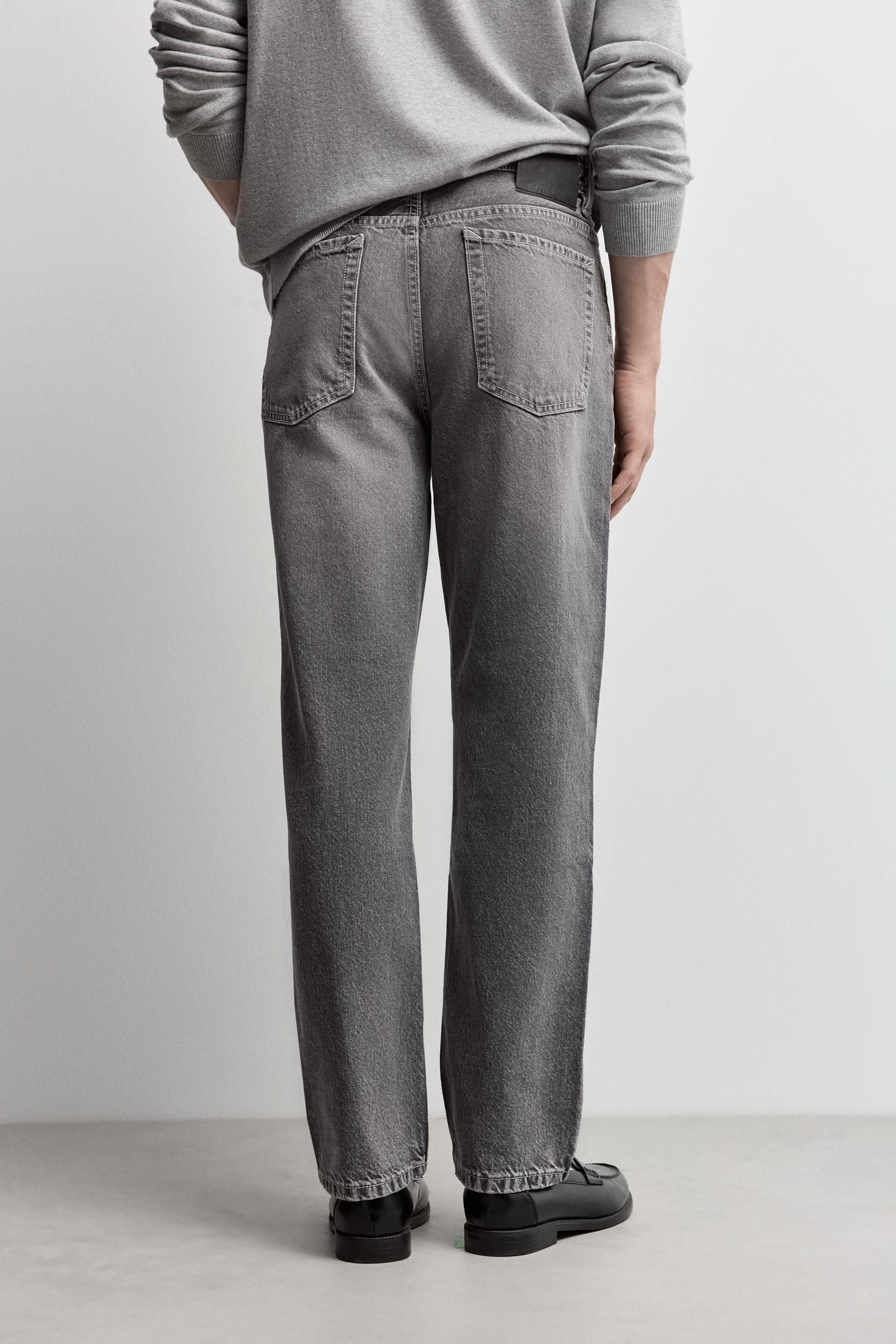 Straight jeans — PALE GREY
