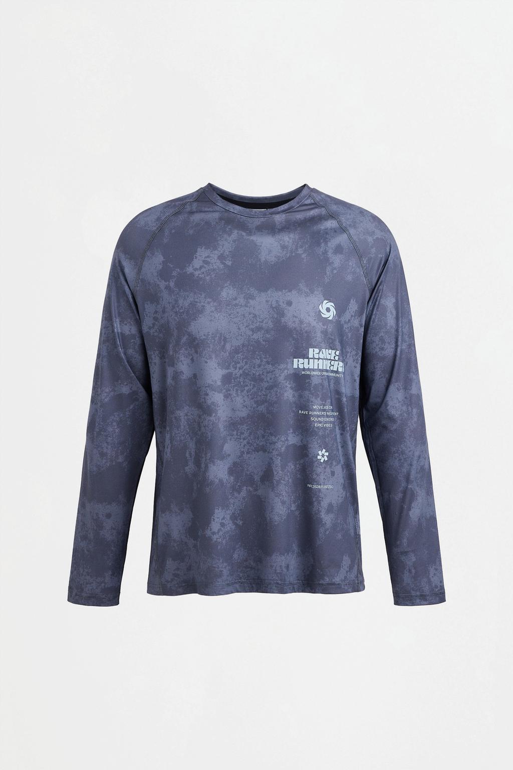 Lefties Faded-effect printed sports T-shirt