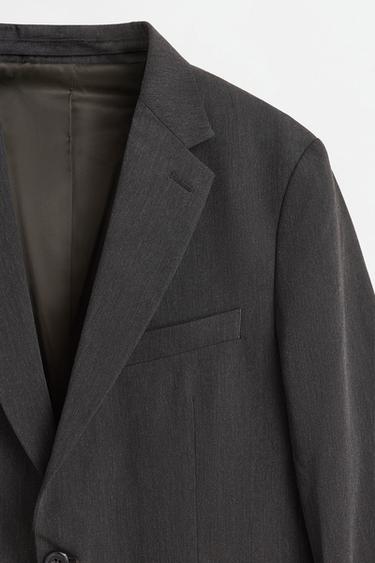 Suit blazer — CHARCOAL 2