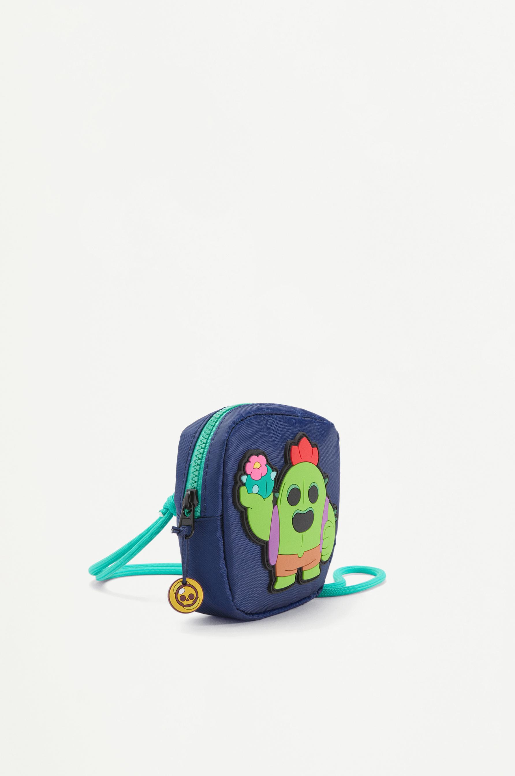 SPIKE BRAWL STARS ©Supercell Oy SHOULDER BAG — BLUE