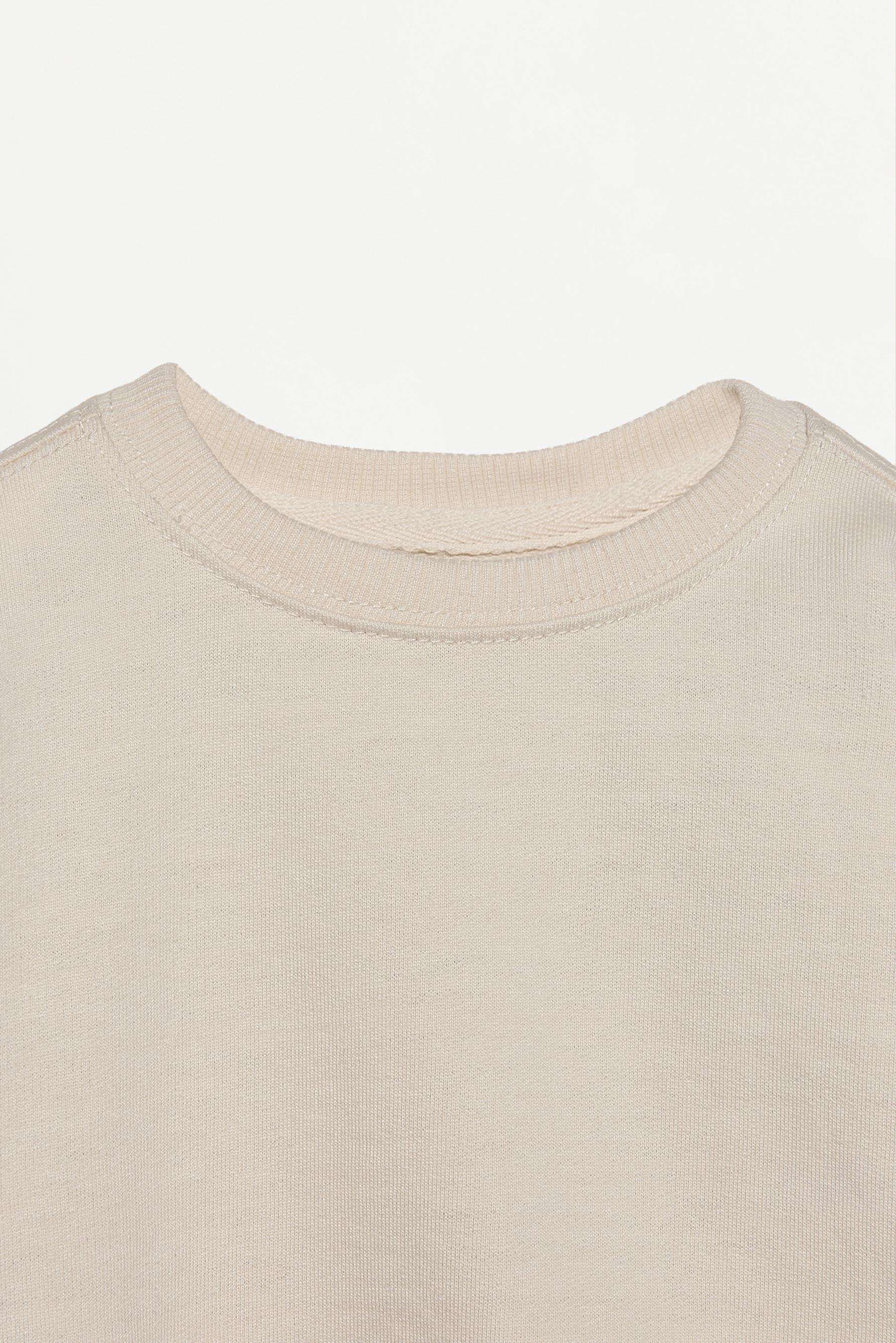 4-pack of plain sweatshirts — GREY MARL