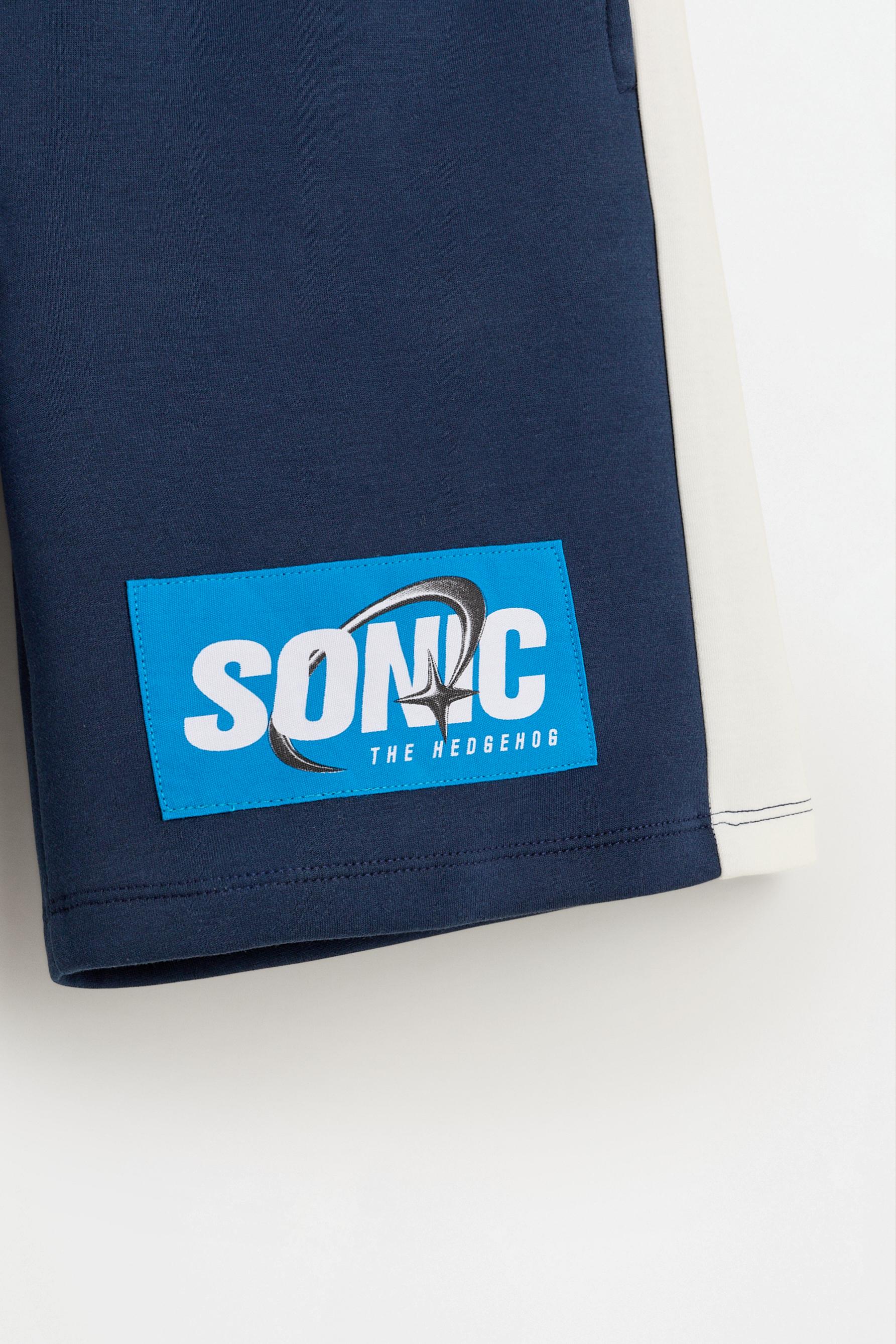 SONIC™ | SEGA plush Bermuda shorts — NAVY