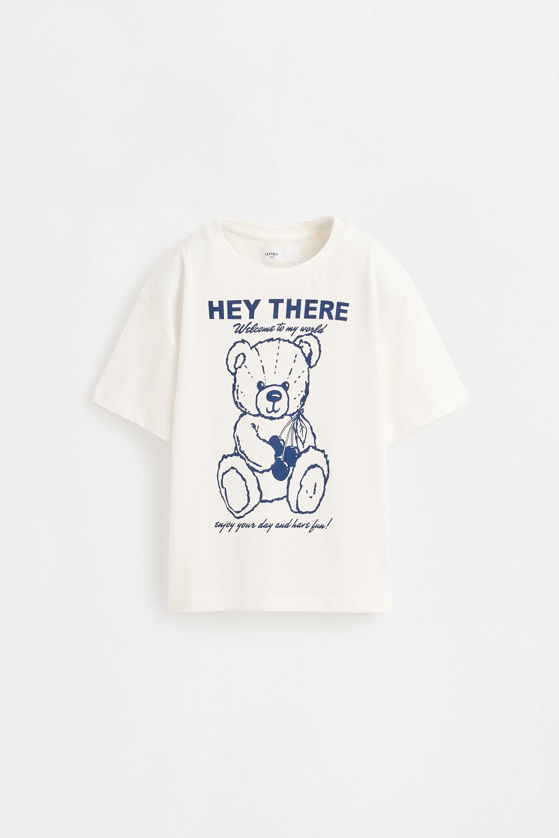 Printed T-shirt — WHITE
