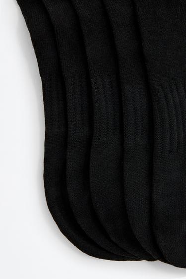 Sports ankle socks (5-pack) — BLACK 3
