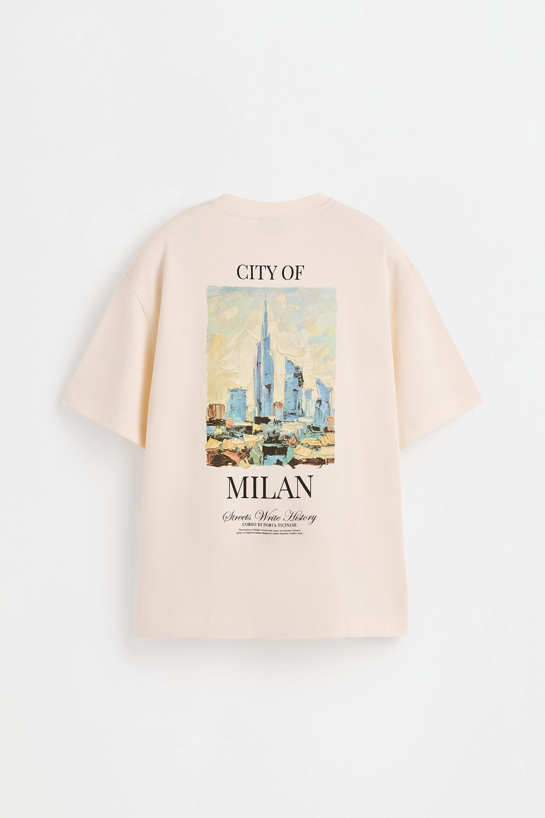 Printed T-shirt — BUTTER