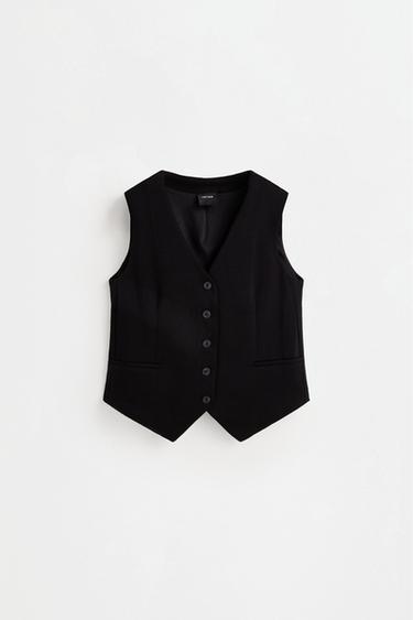 Flowing vest — BLACK 6