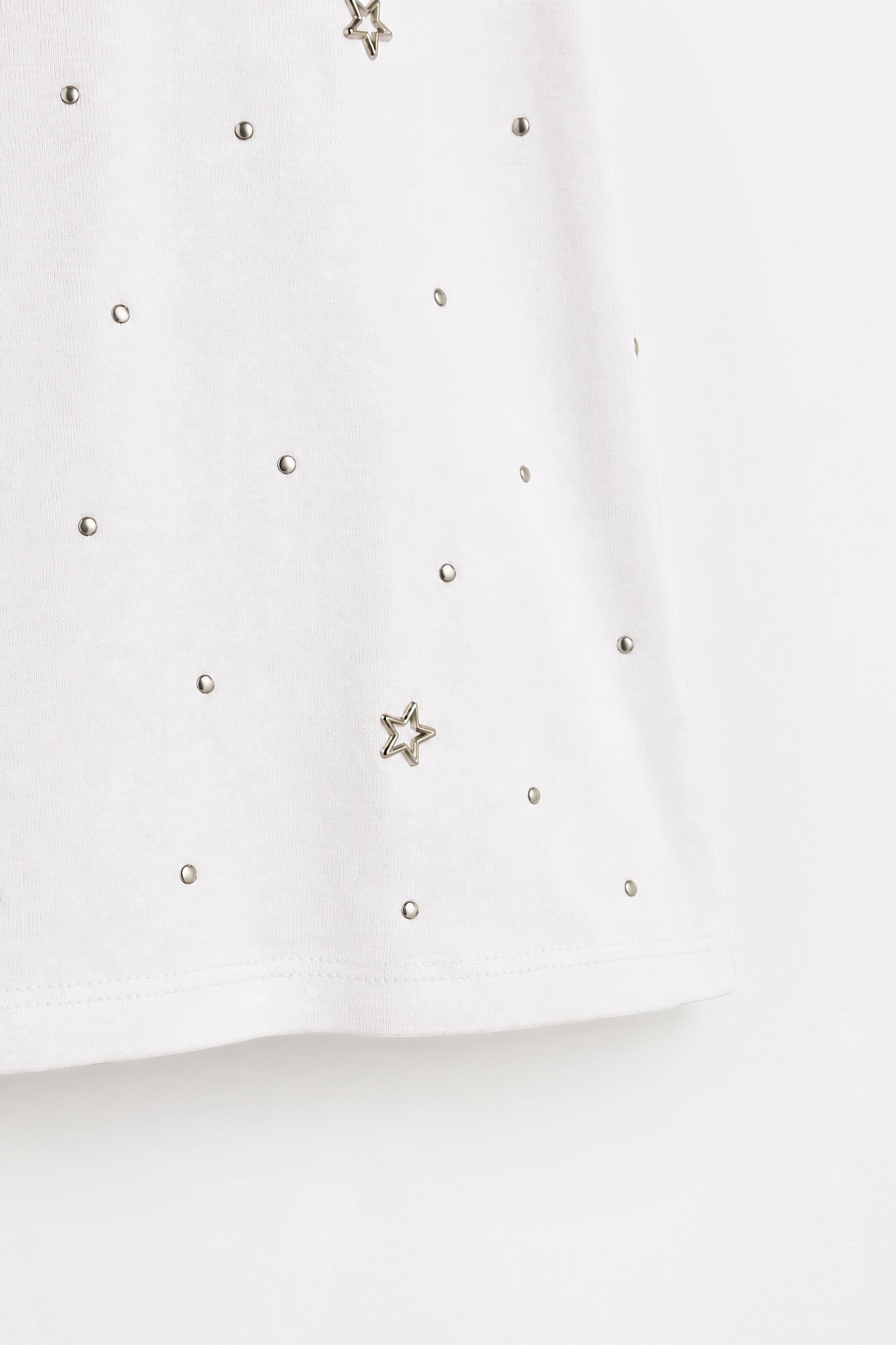 Star stud T-shirt — OFF WHITE
