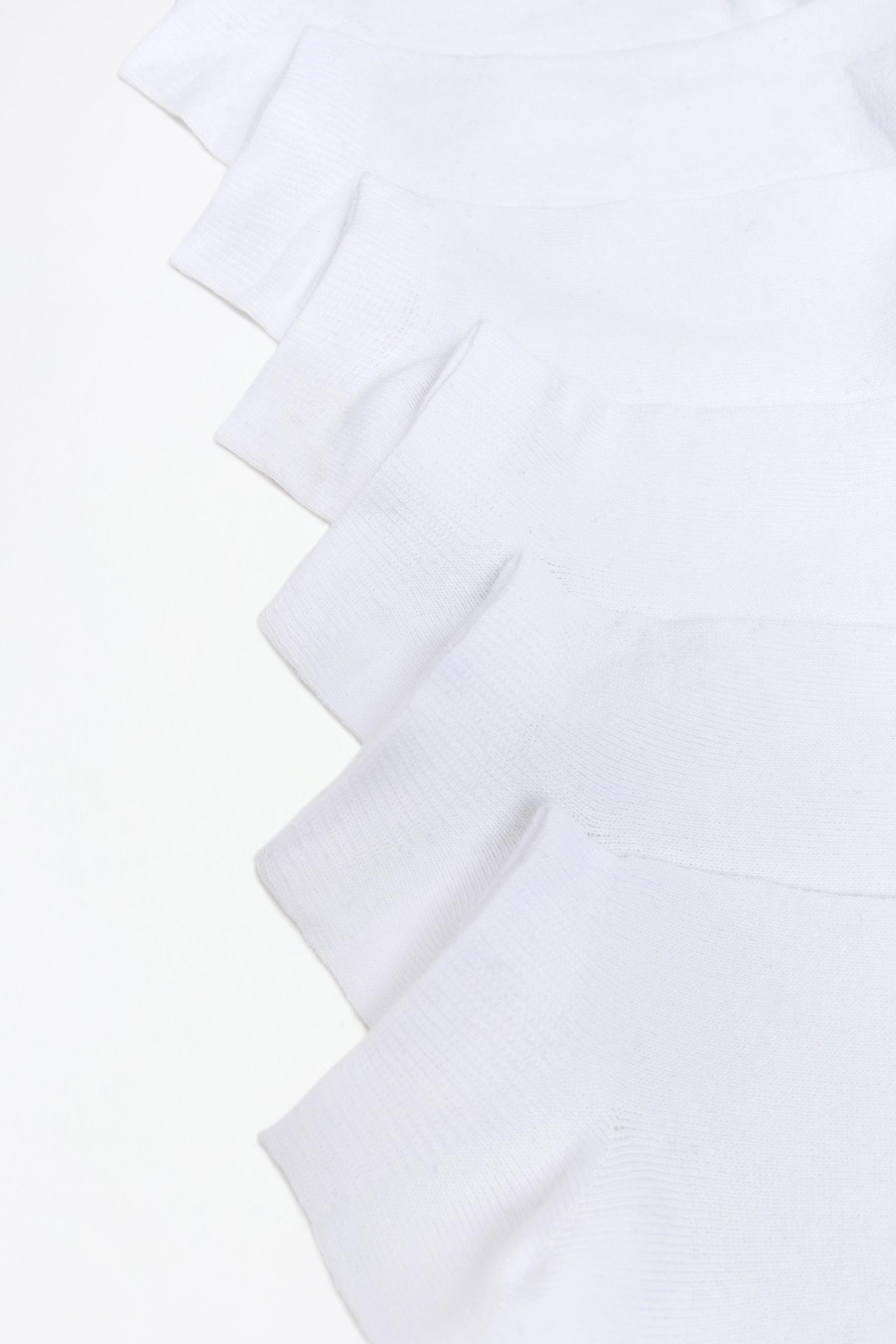 Ankle socks (Pack 7) — WHITE