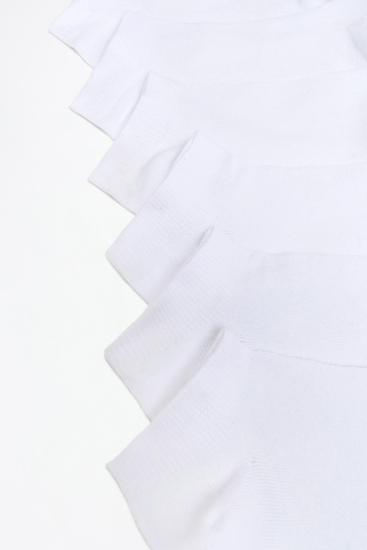 Ankle socks (Pack 7) — WHITE