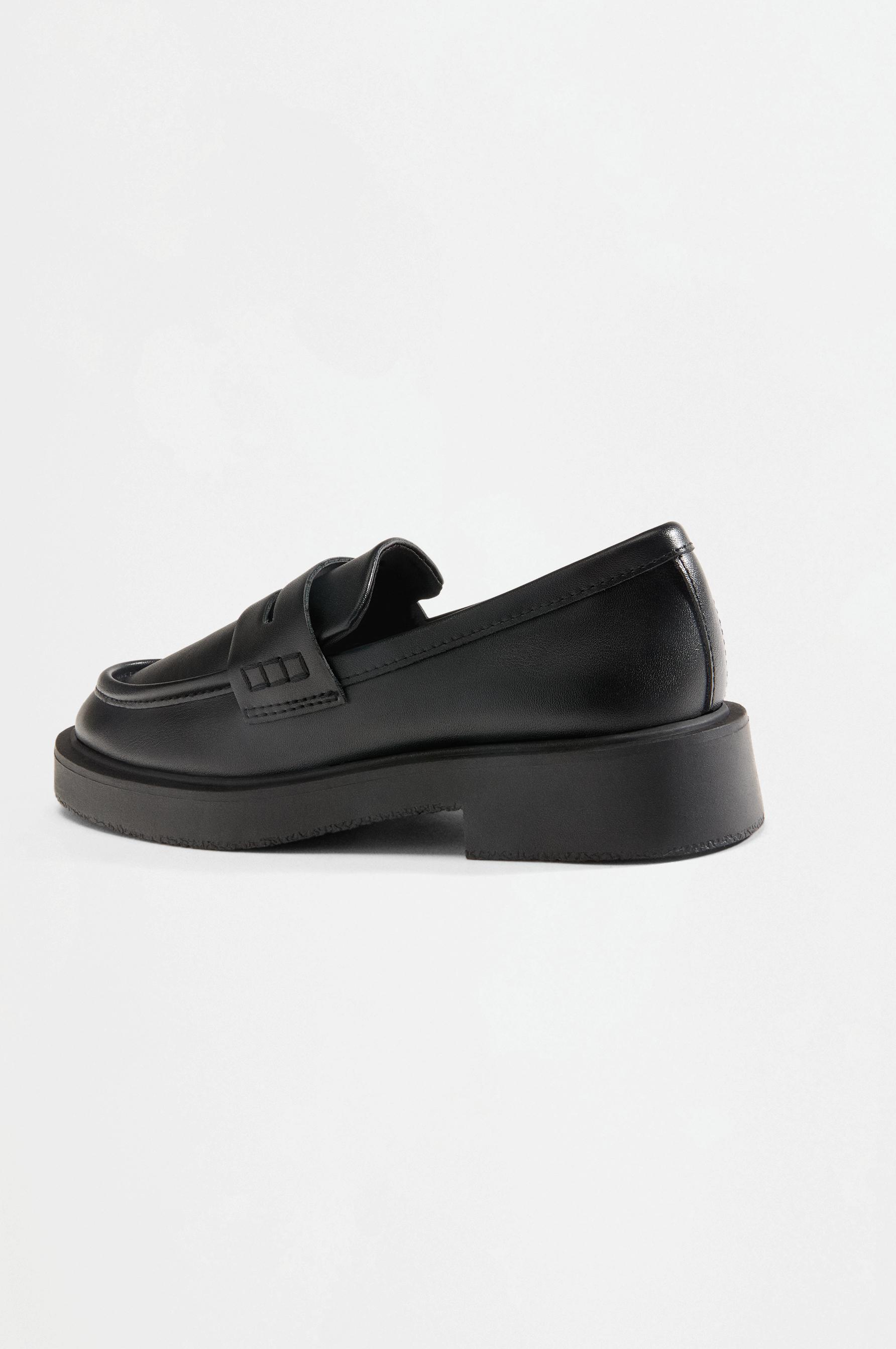 Penny Loafers — BLACK
