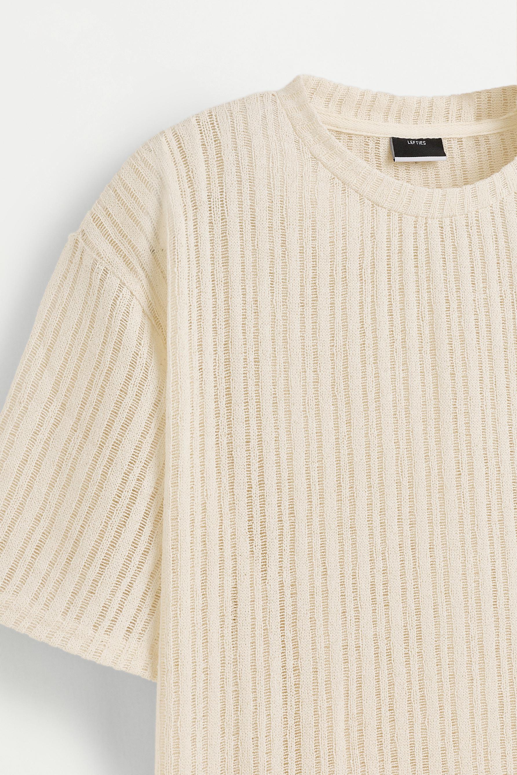 Openwork T-shirt — BUTTER