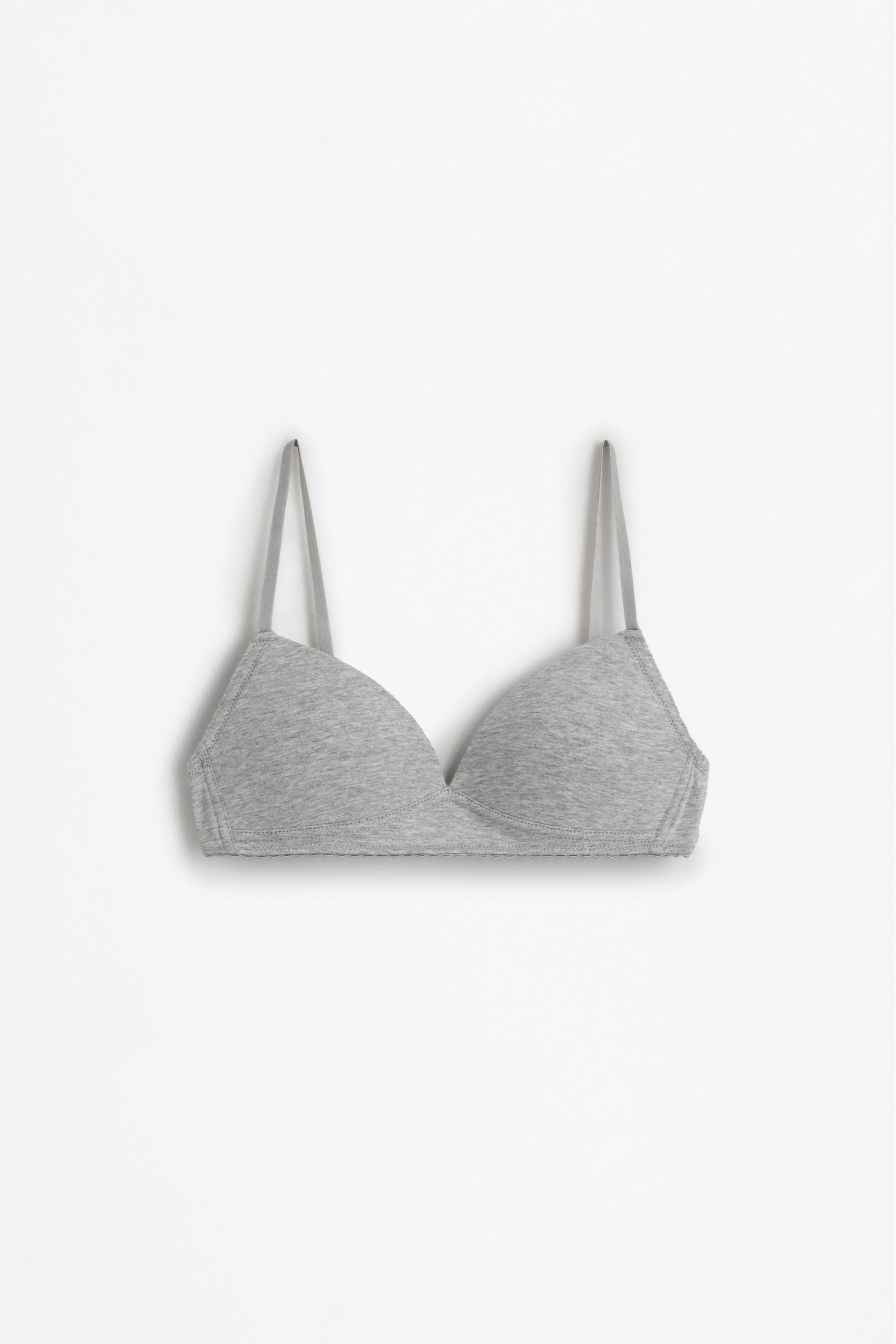 Triangle bra — GREY