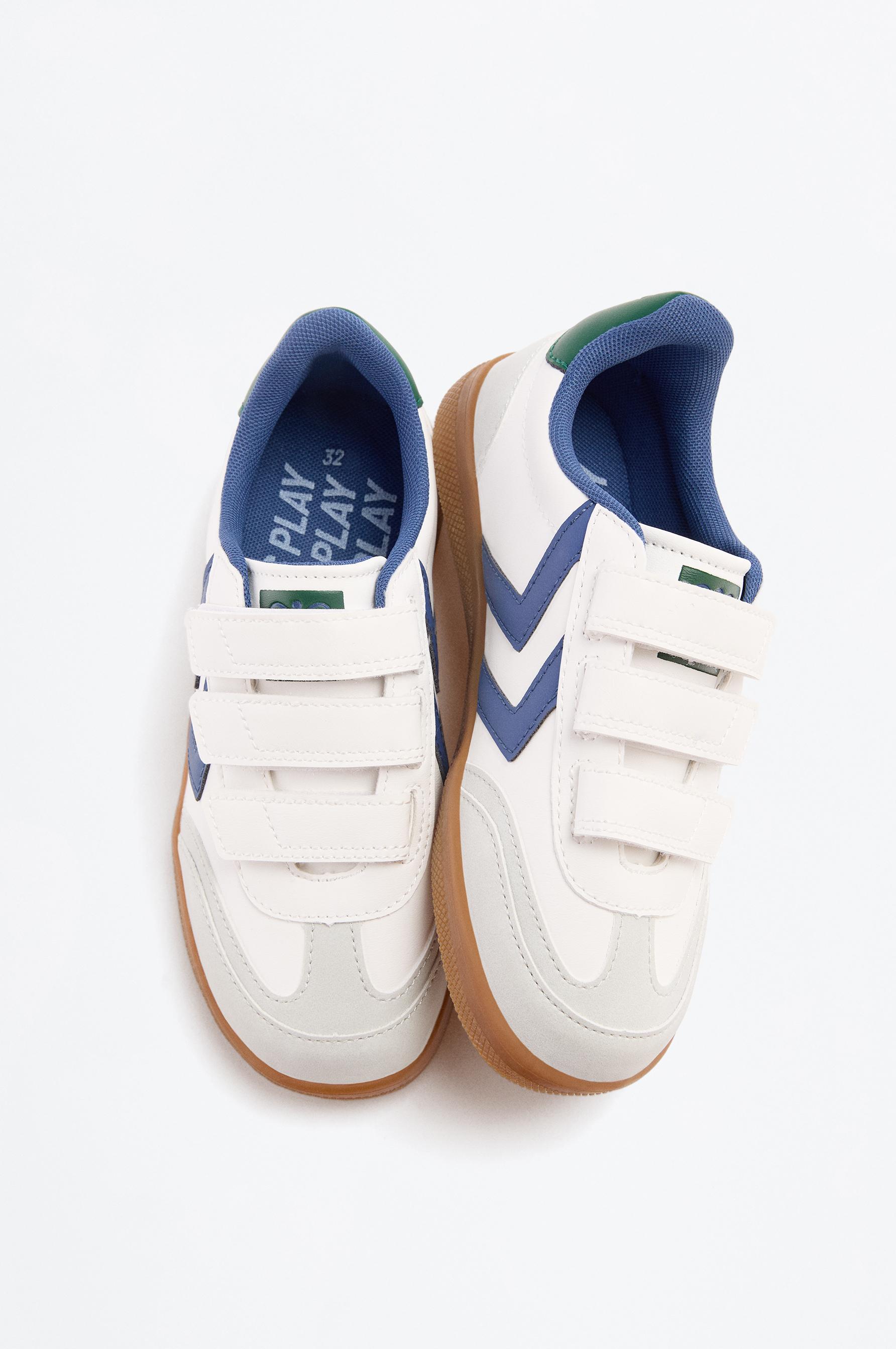 Lefties Beyaz Lefties Hummel karamel tabanlı spor ayakkabı