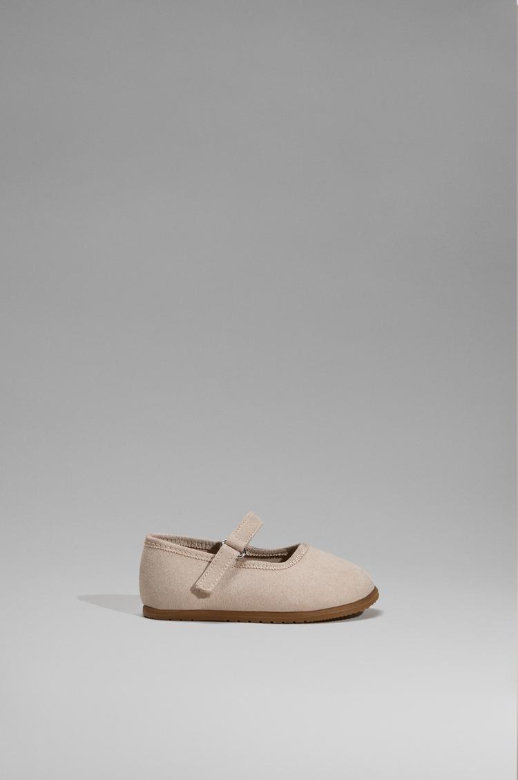 Barefoot Mary Janes — BROWN