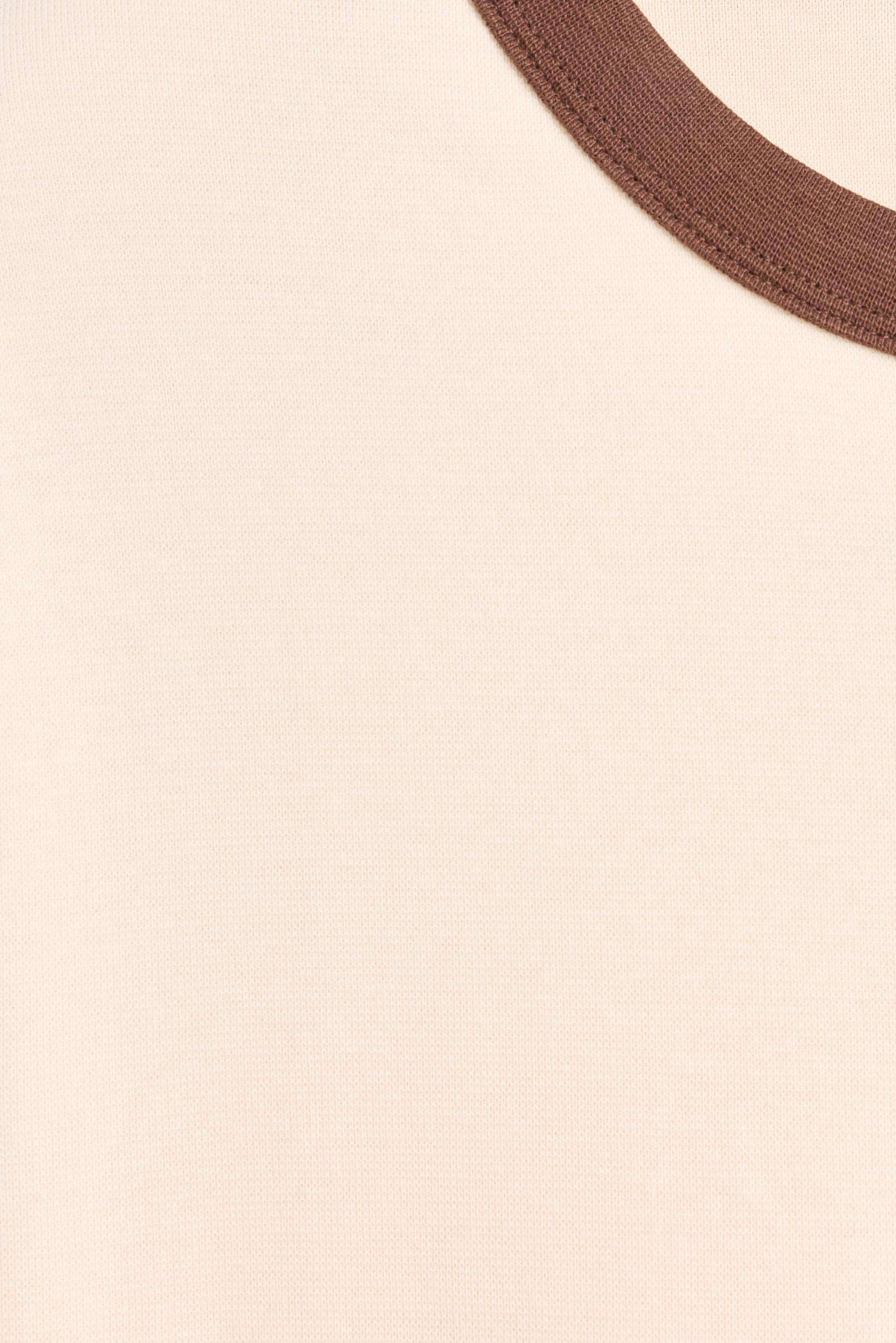 Contrast T-shirt — BUTTER