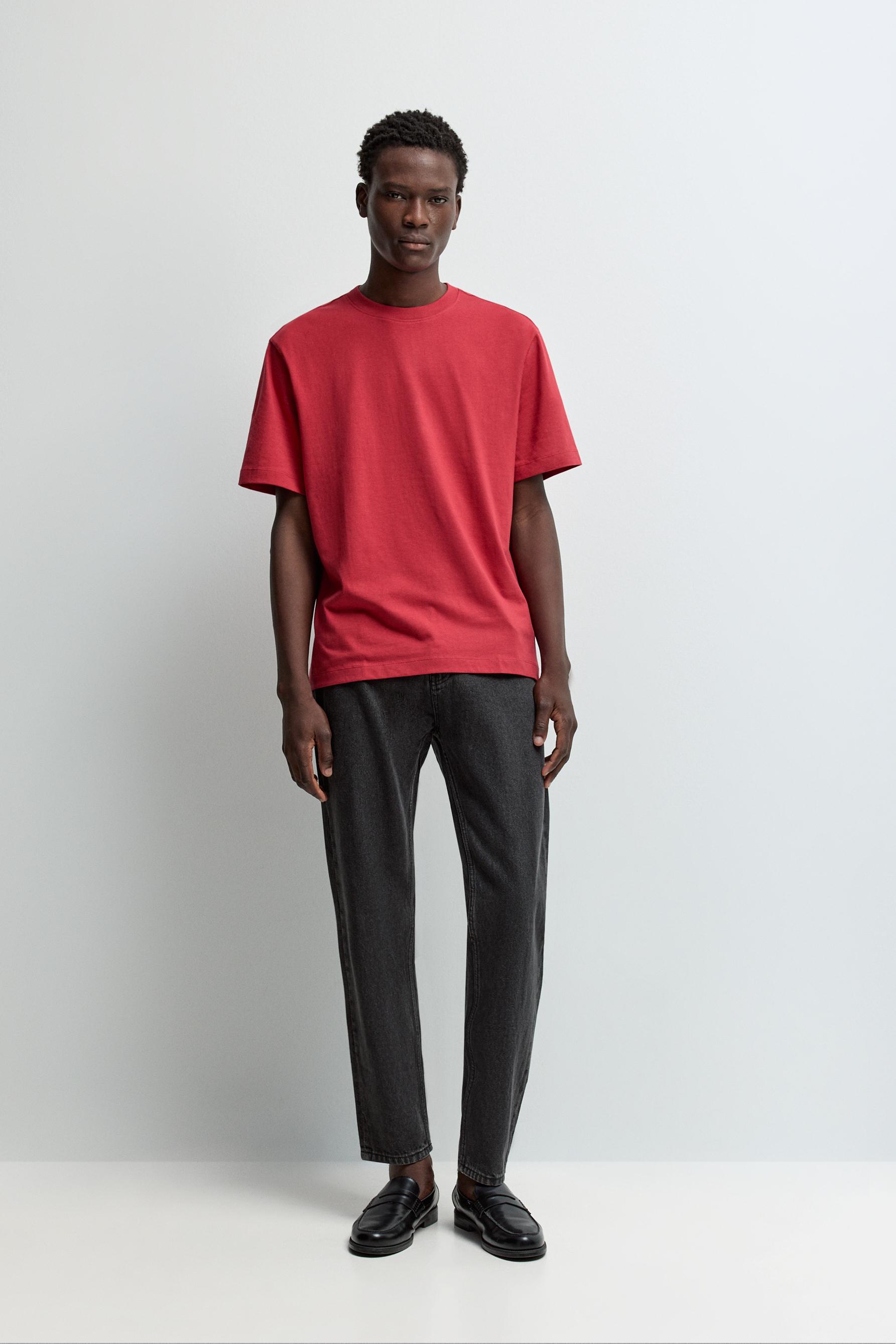 Premium relaxed fit T-shirt — REDDISH
