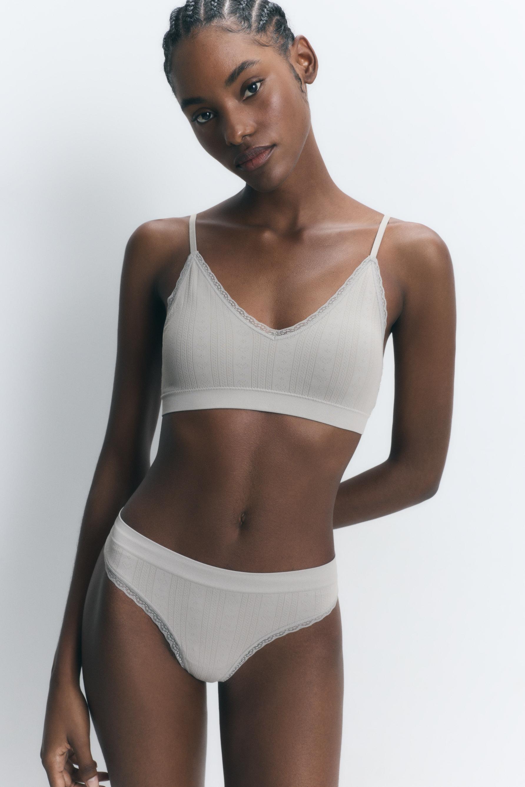 Pack 2 tangas pointelle - encaje