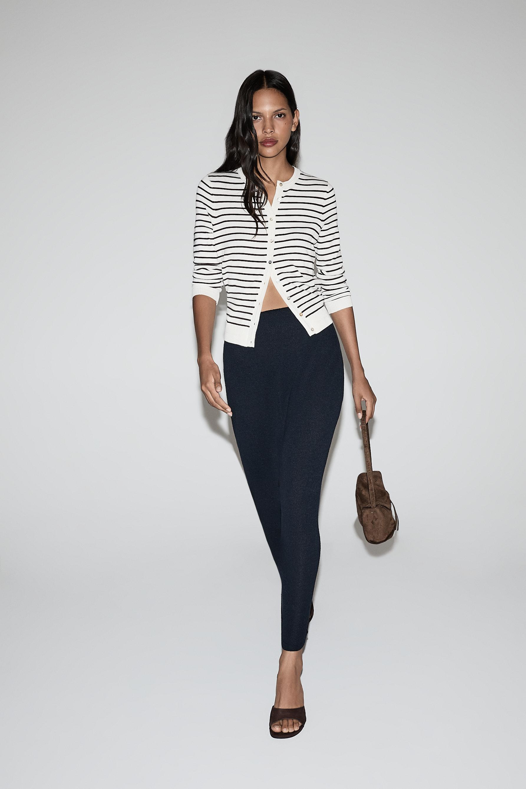 Rustic midi skirt — NAVY