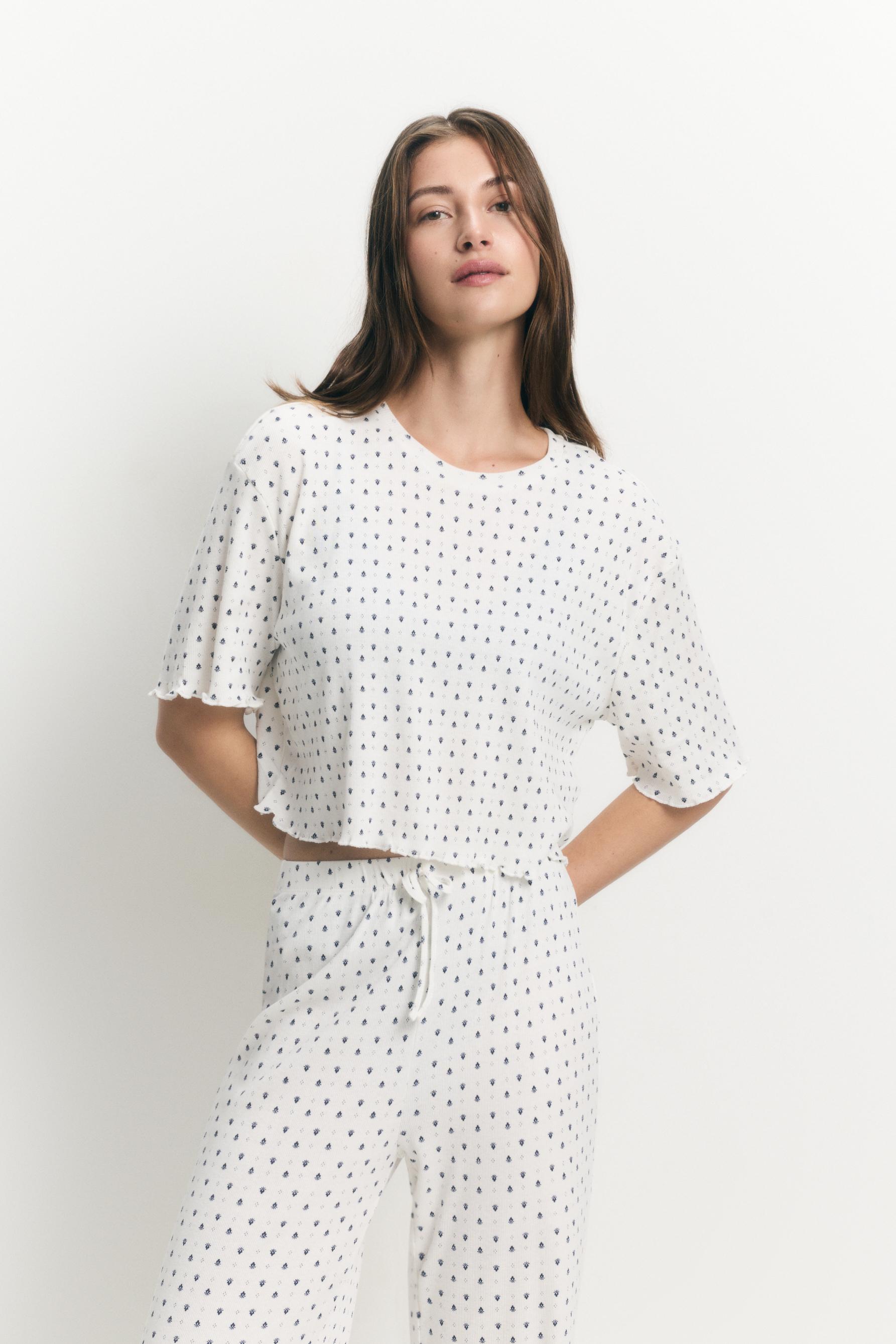 Camiseta pijama manga corta