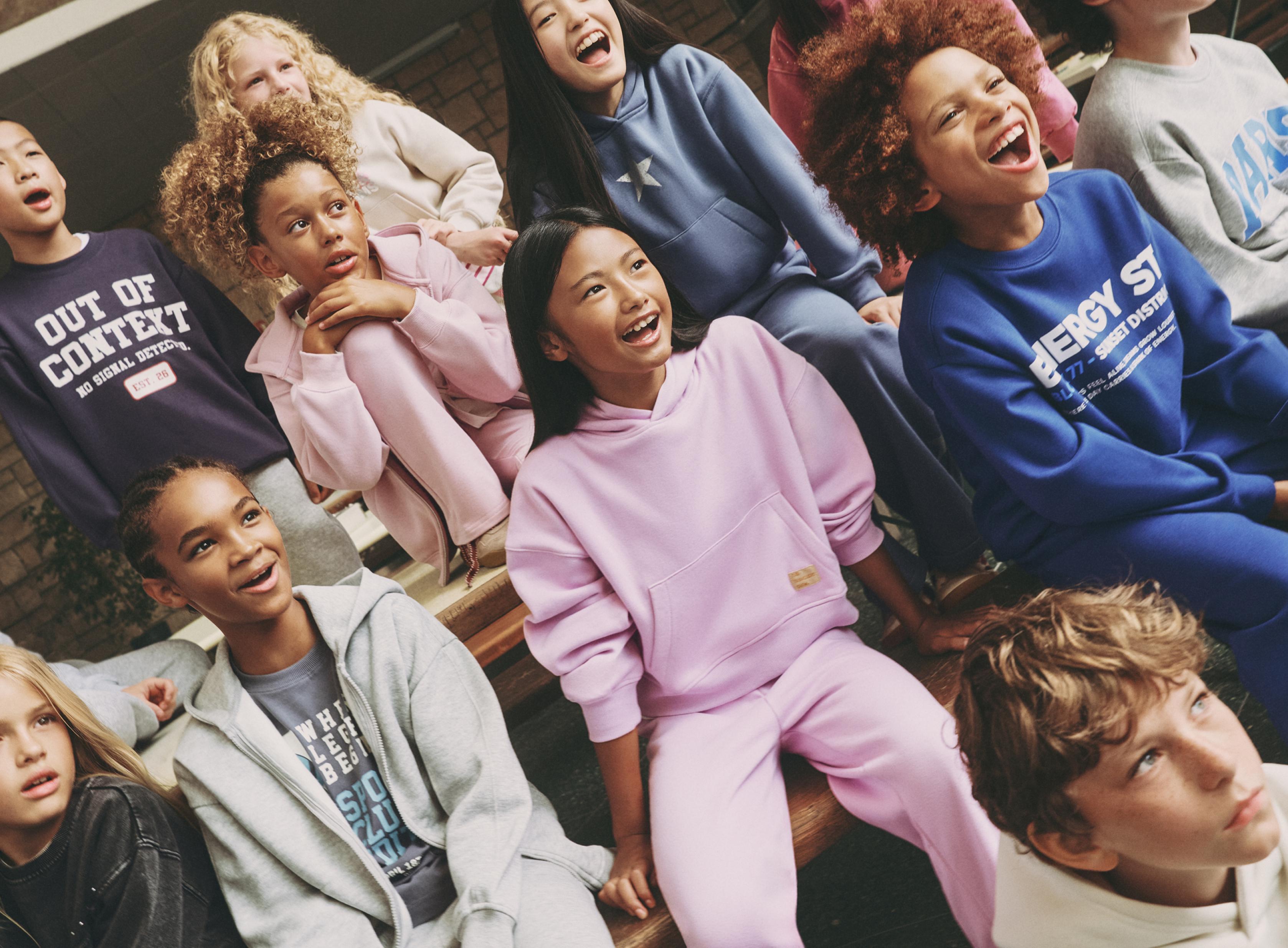 Cropped hoodie — MAUVE PINK