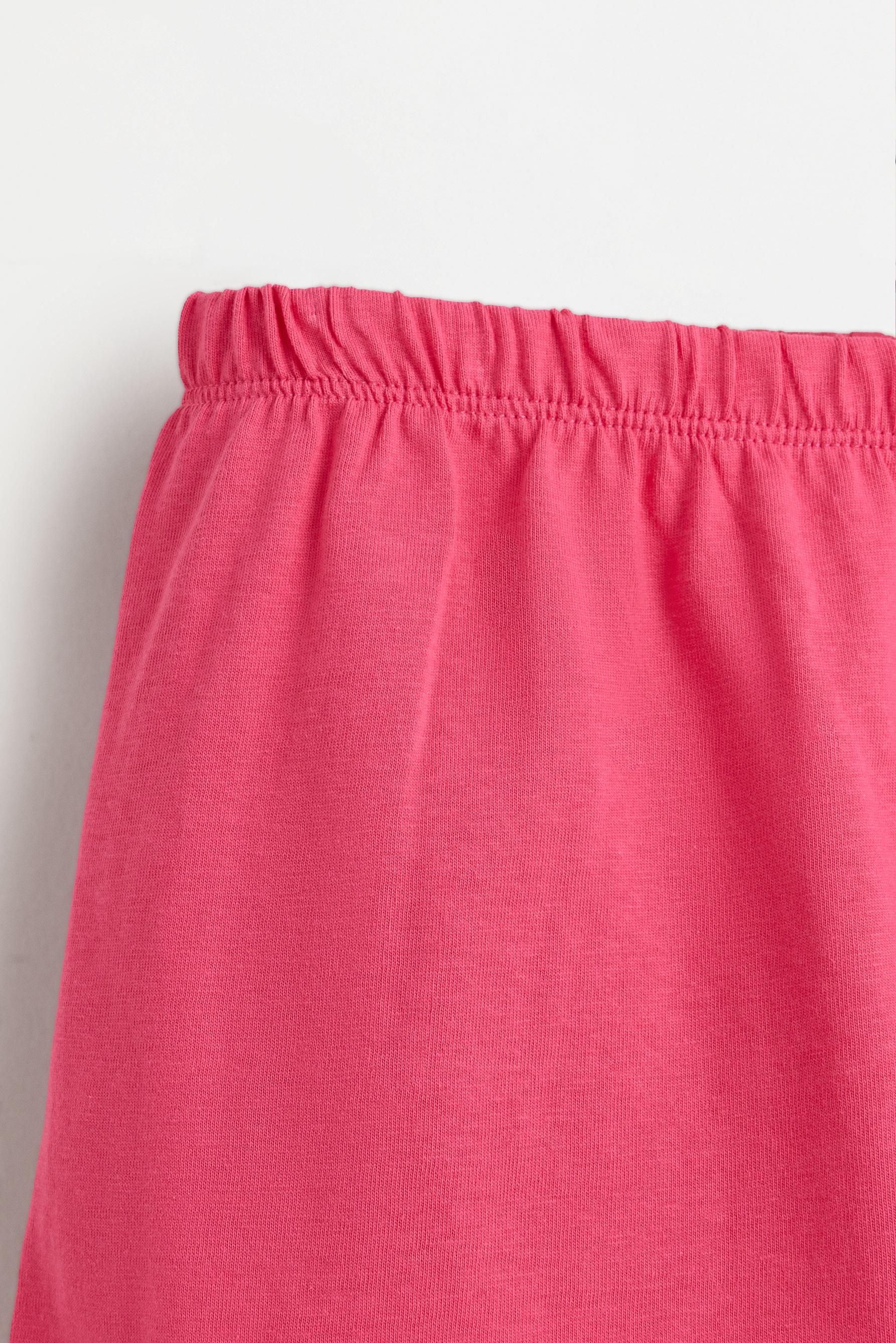 Printed strap pyjamas — CORAL