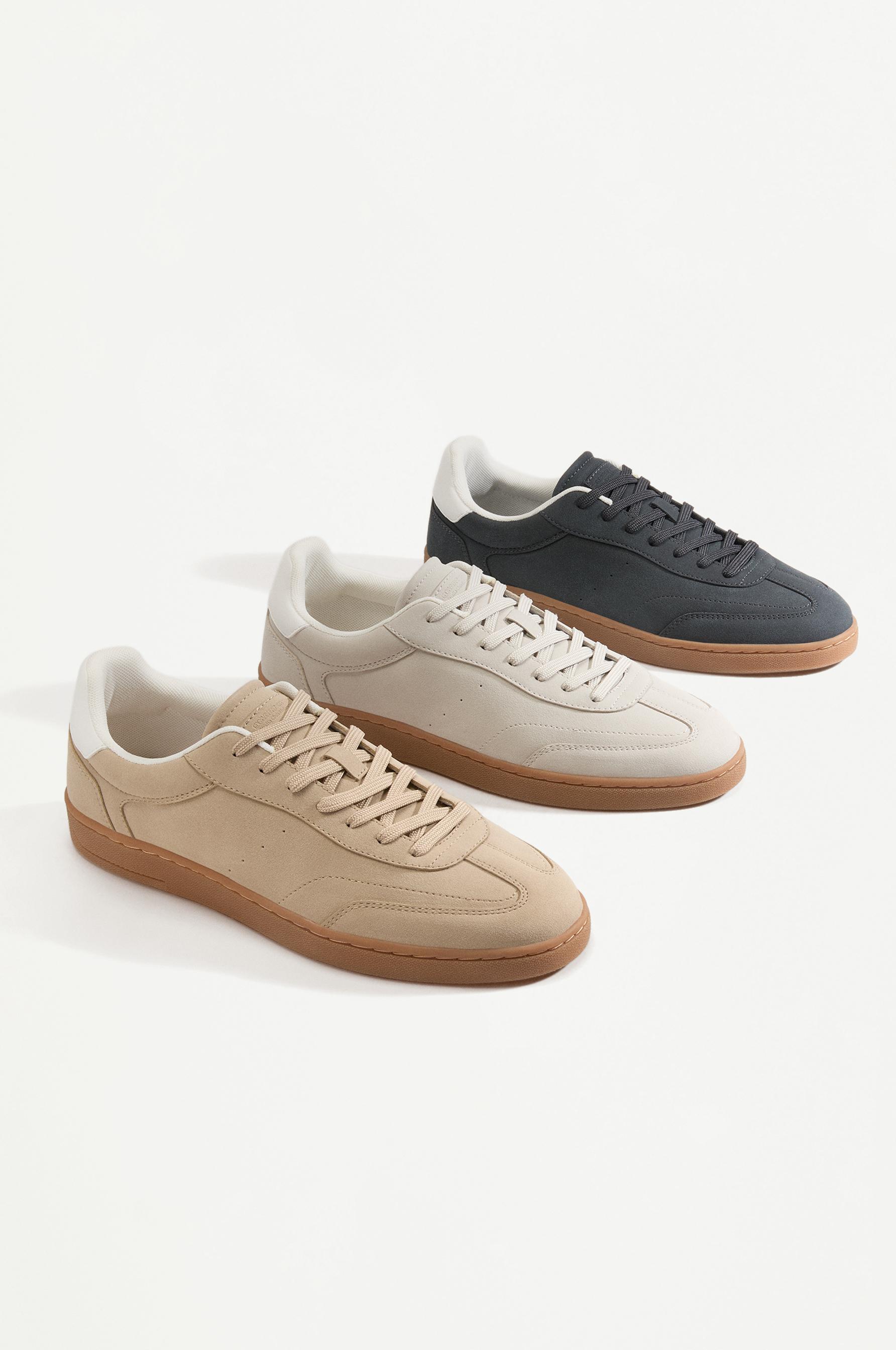 Retro sneakers — BEIGE