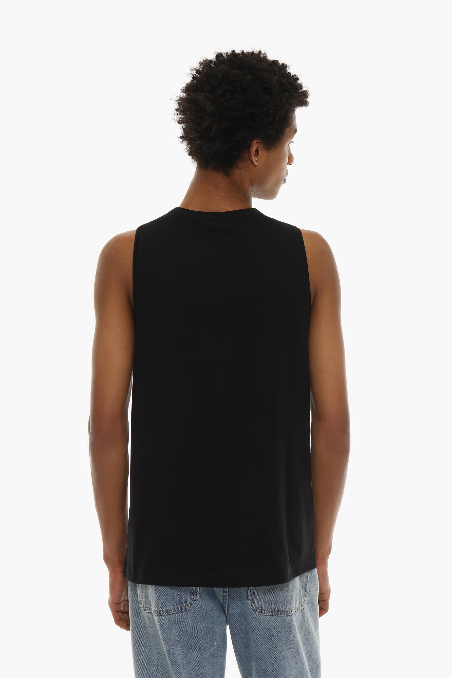 Basic tank top — BLACK