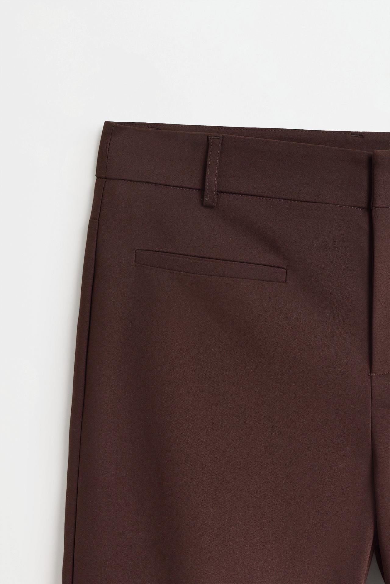 Bell bottom trousers — CHOCOLATE