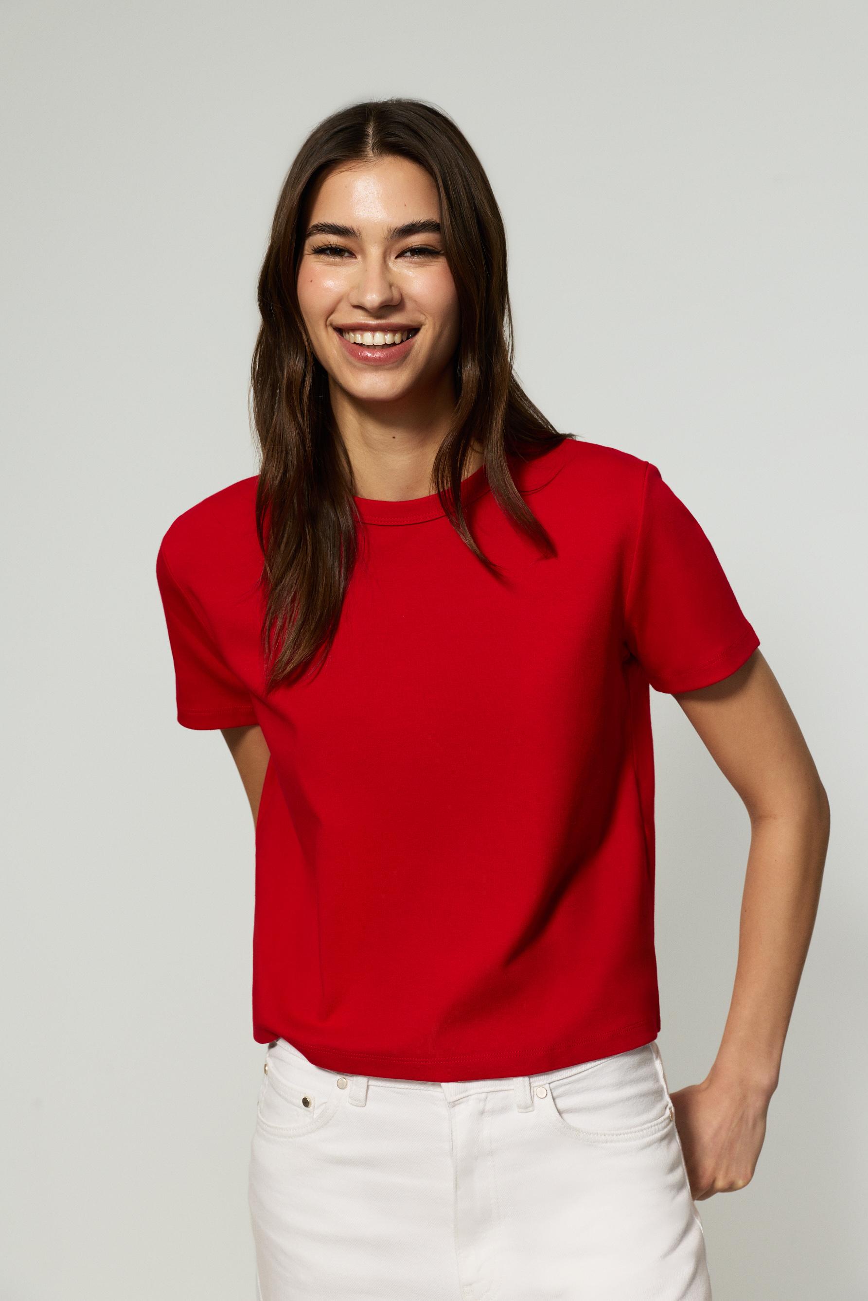 Camiseta básica manga corta