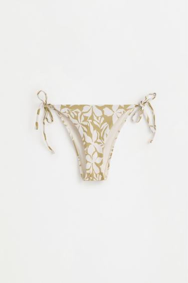 Bikini bottom — ECRU/GREEN 5