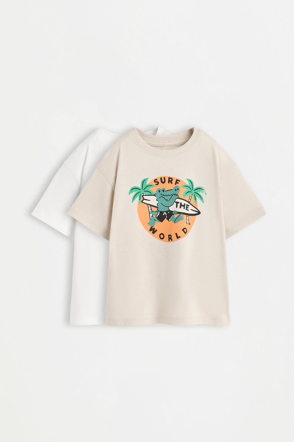 Pack of 2 assorted T-shirts – Lefties – صورة المنتج