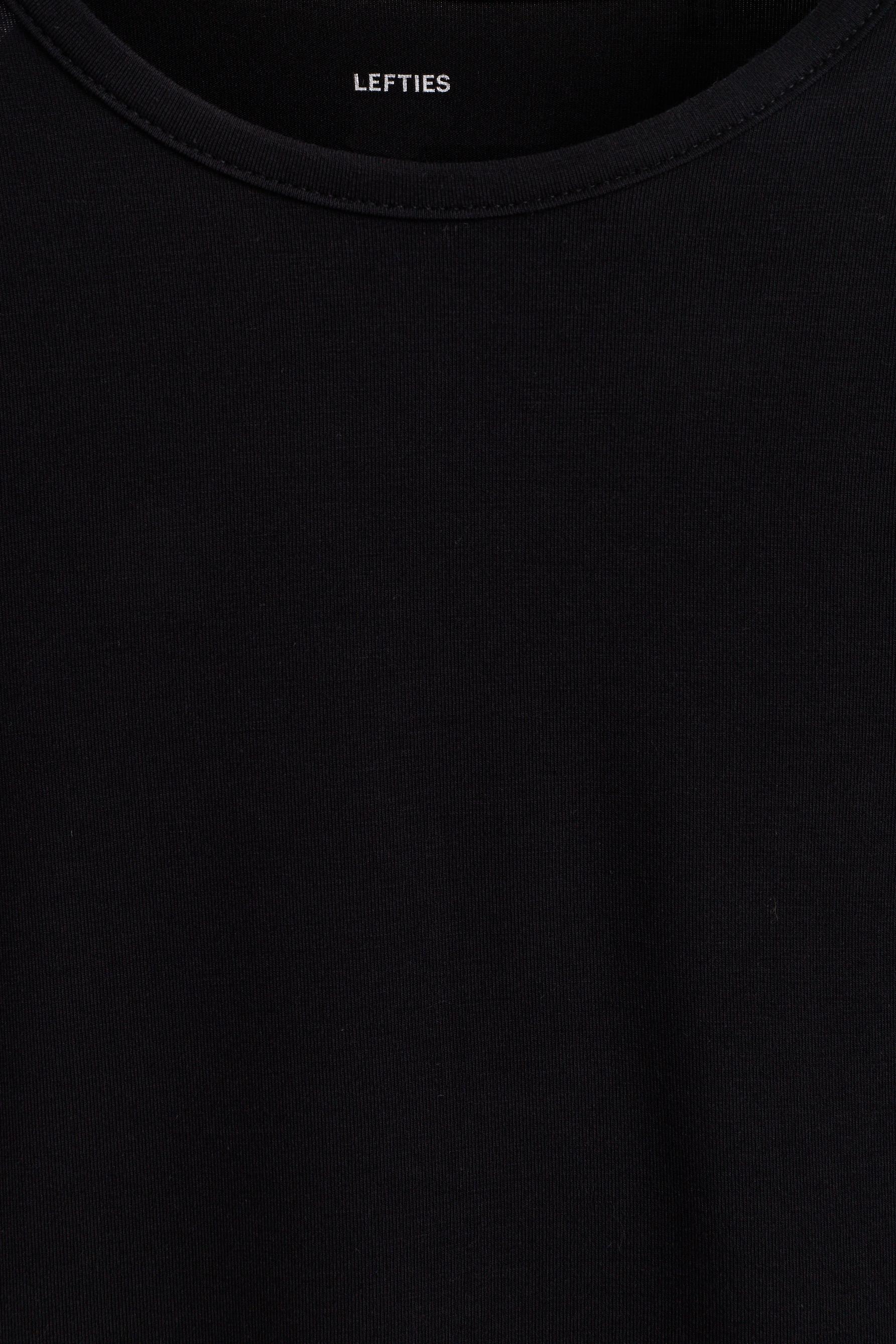 LIGHT WEIGHT Thermal Comfort T-Shirt — BLACK
