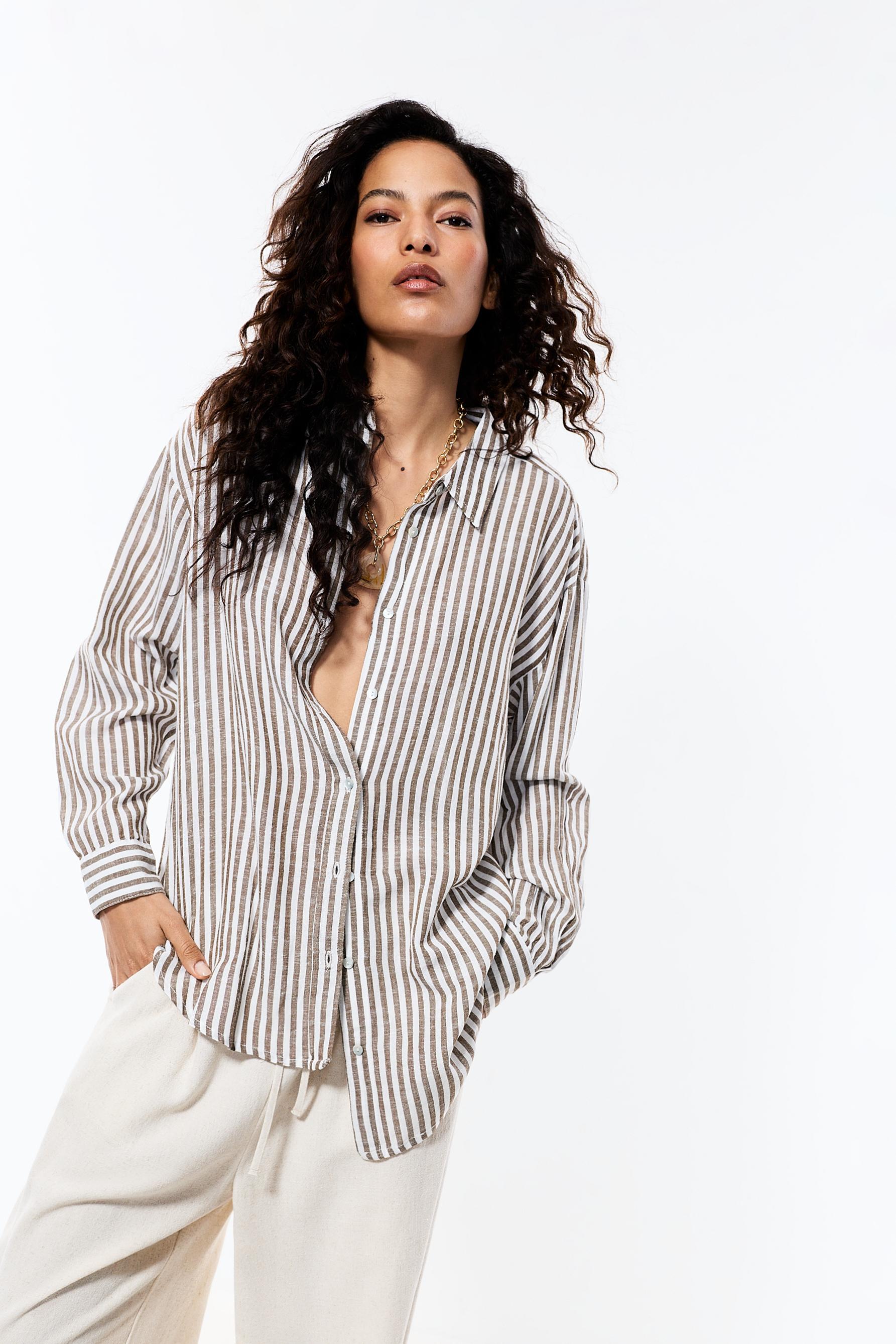 Camisa rústica oversize