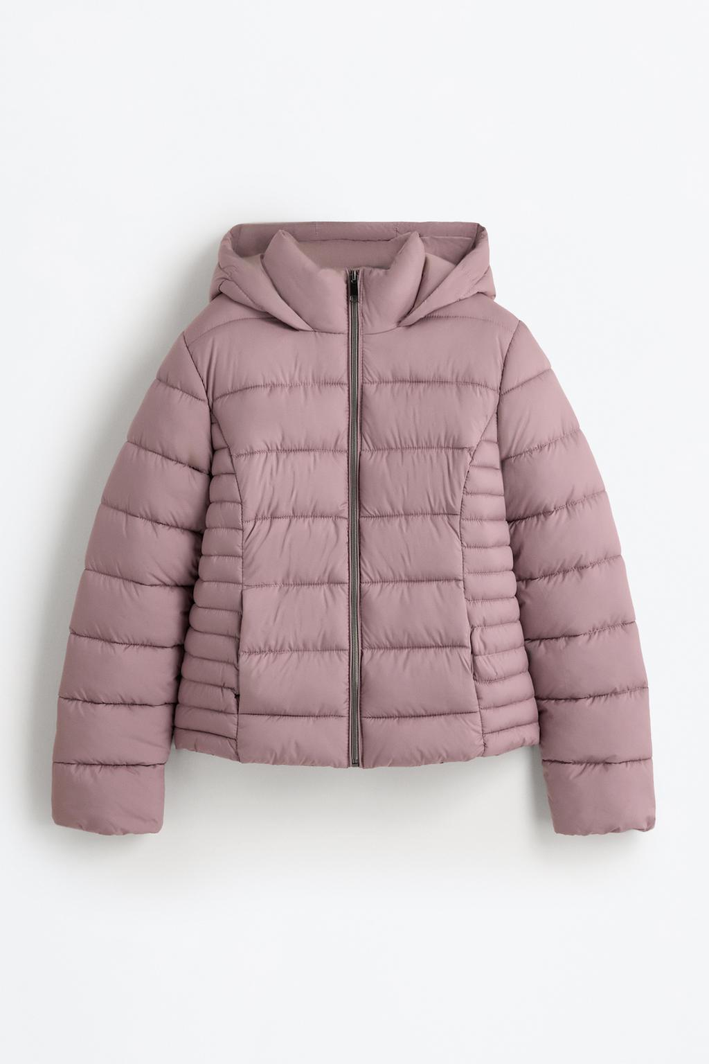 Cazadora acolchada capucha