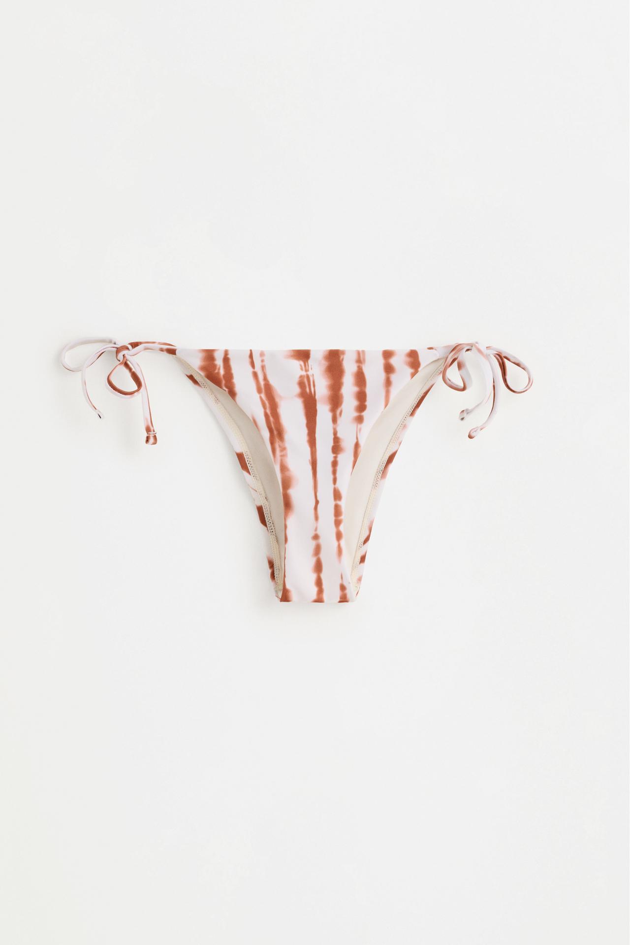 Bikini bottom — WHITE/ORANGE