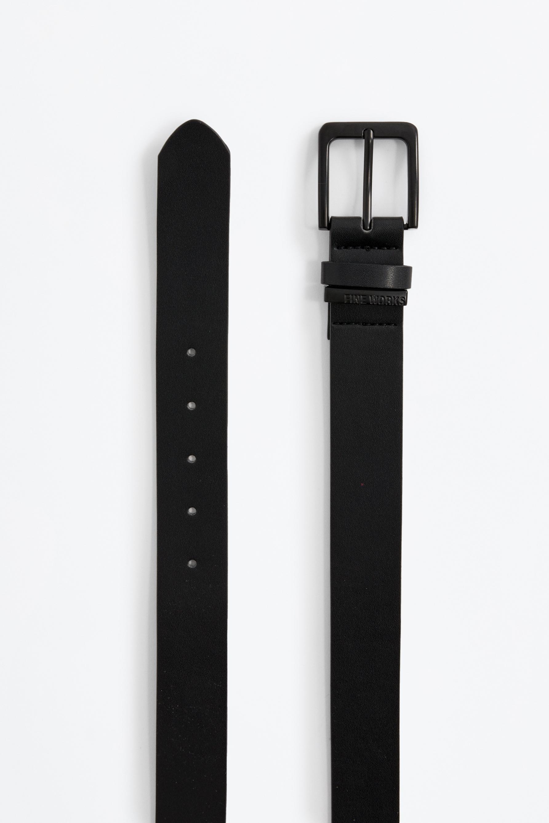 Basic dress belt — BLACK TONE