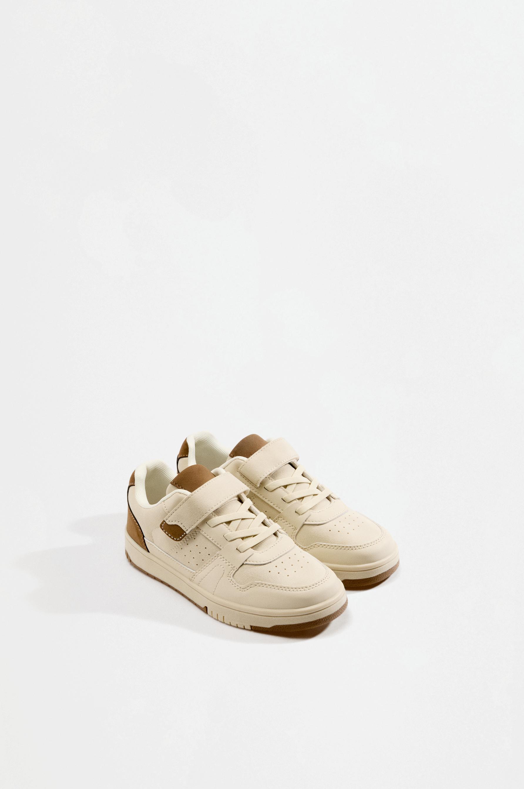 Retro sneakers — BEIGE