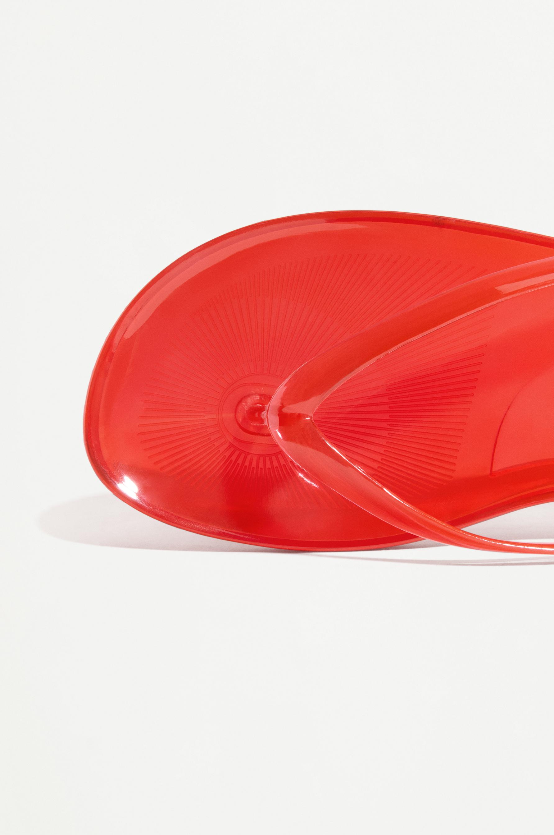 Jelly sandals — RED