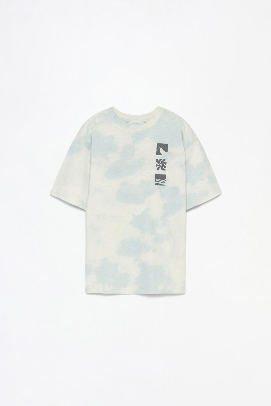 Tie-dye print T-shirt