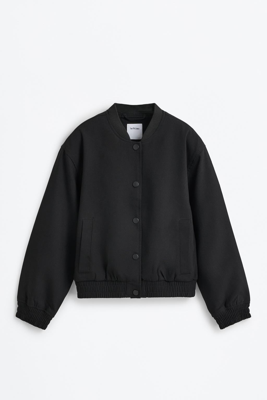 Plain bomber jacket