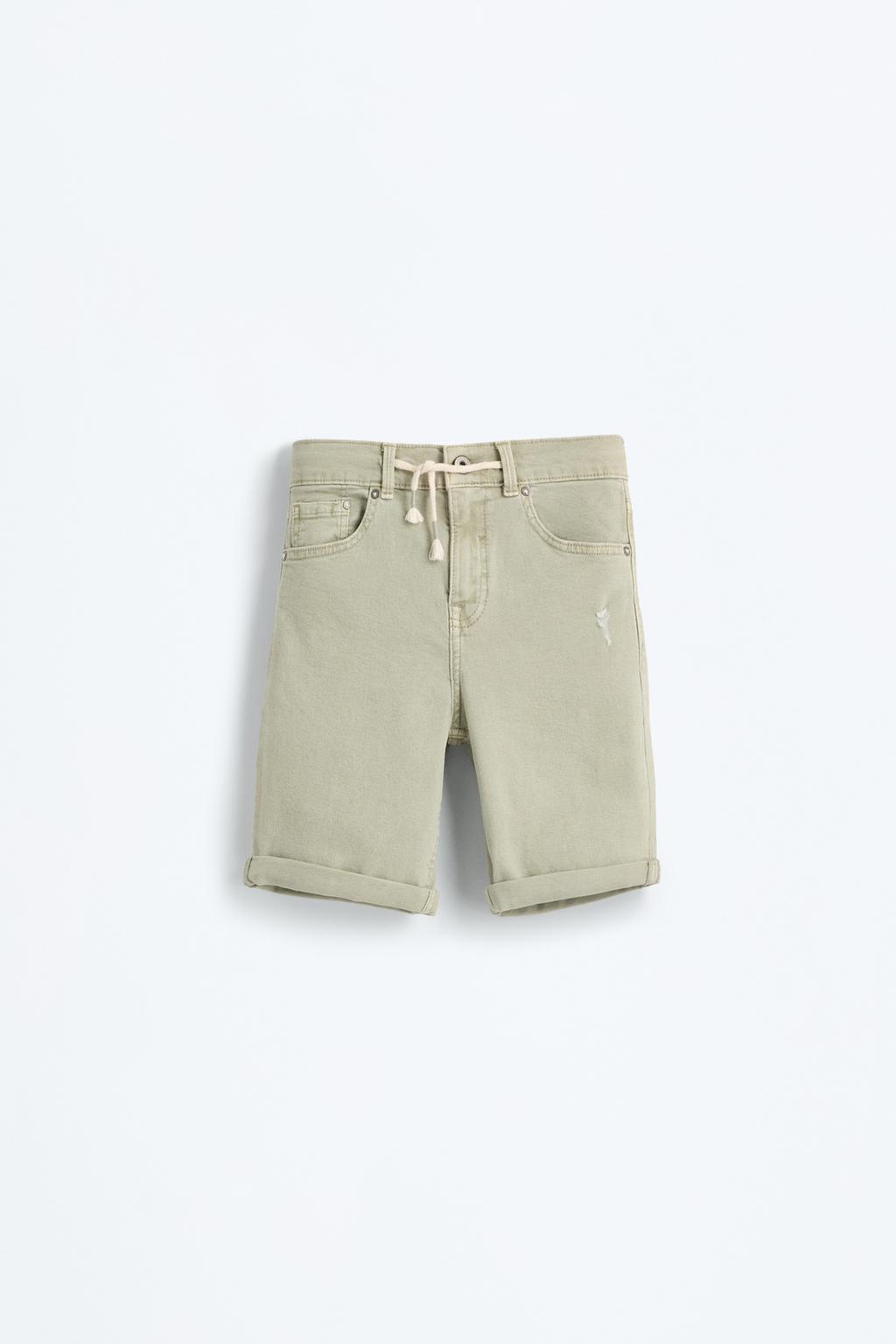Bermuda di jeans slim