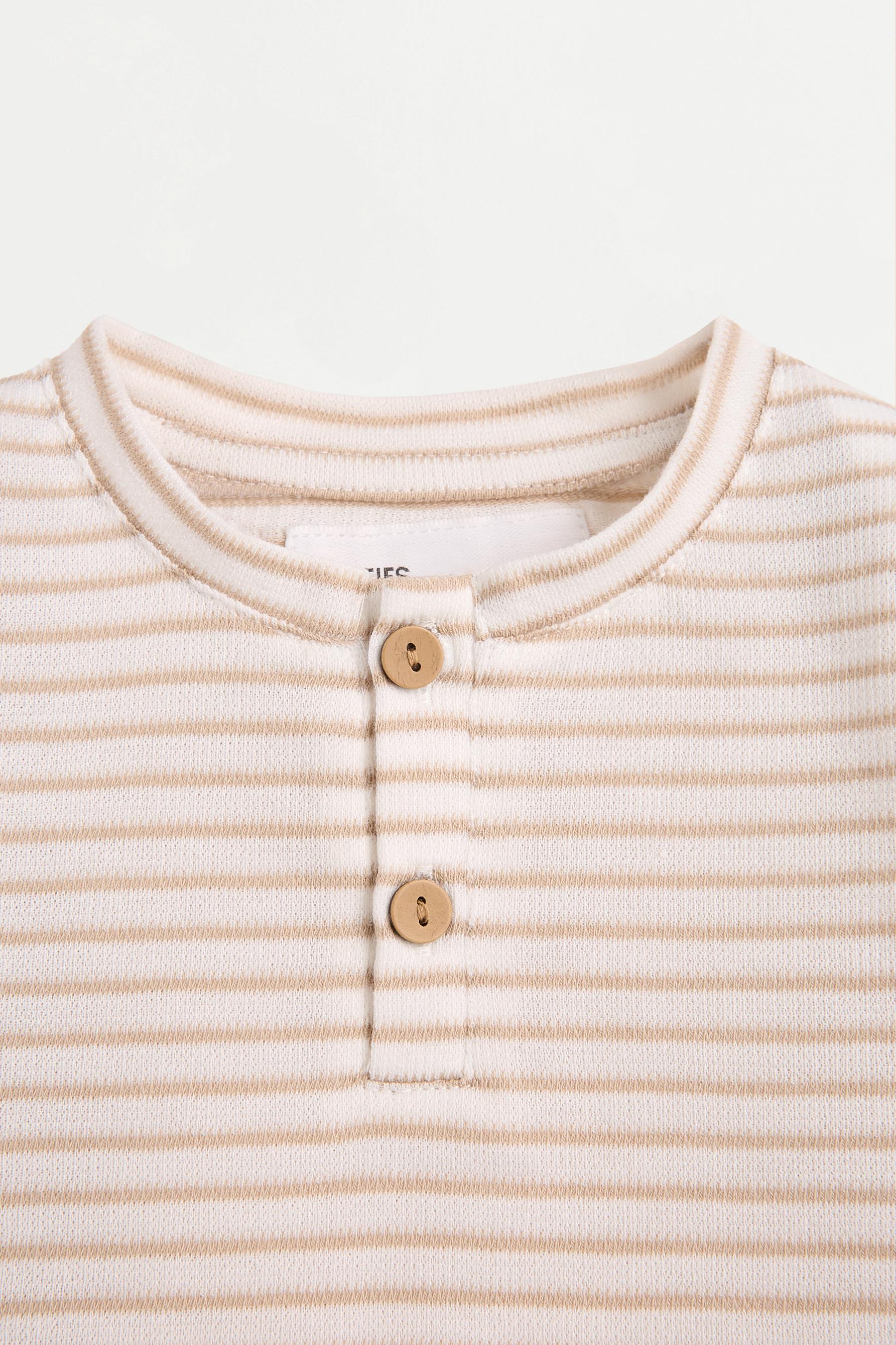 Rustic T-shirt and Bermuda shorts co-ord — MINK