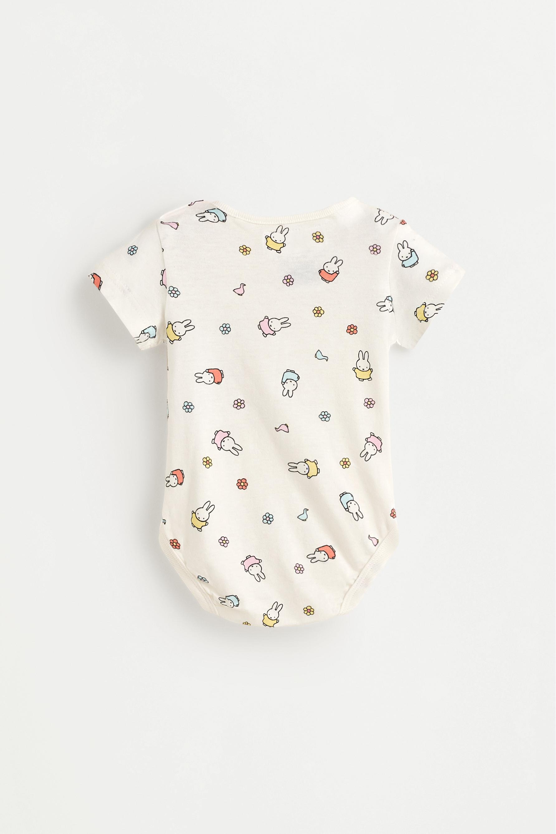 Miffy bodysuit and leggings set — WHITE