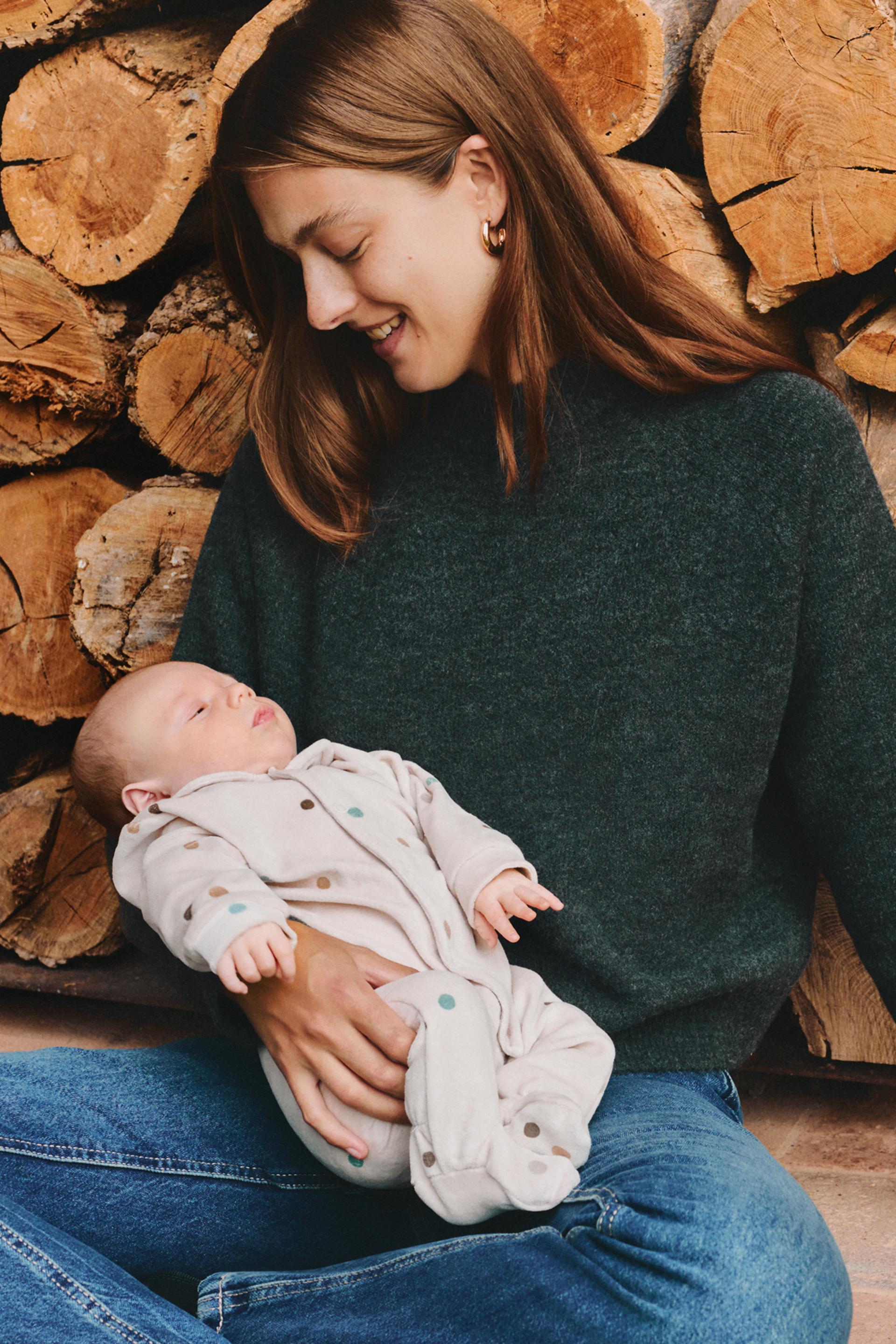 Pijama aterciopelado entero