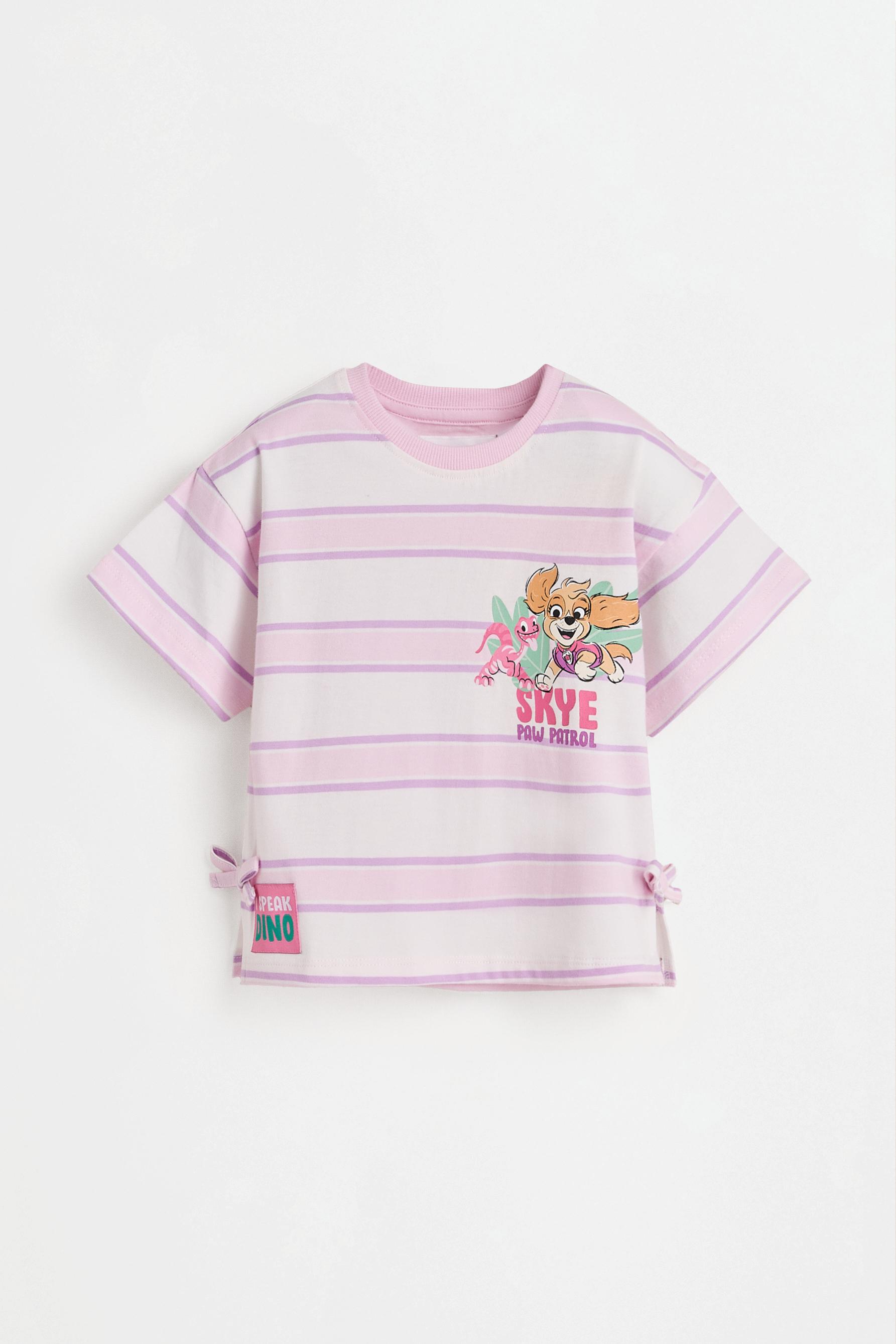 Paw Patrol ©Nickelodeon T-shirt and plush trousers co-ord — WHITE
